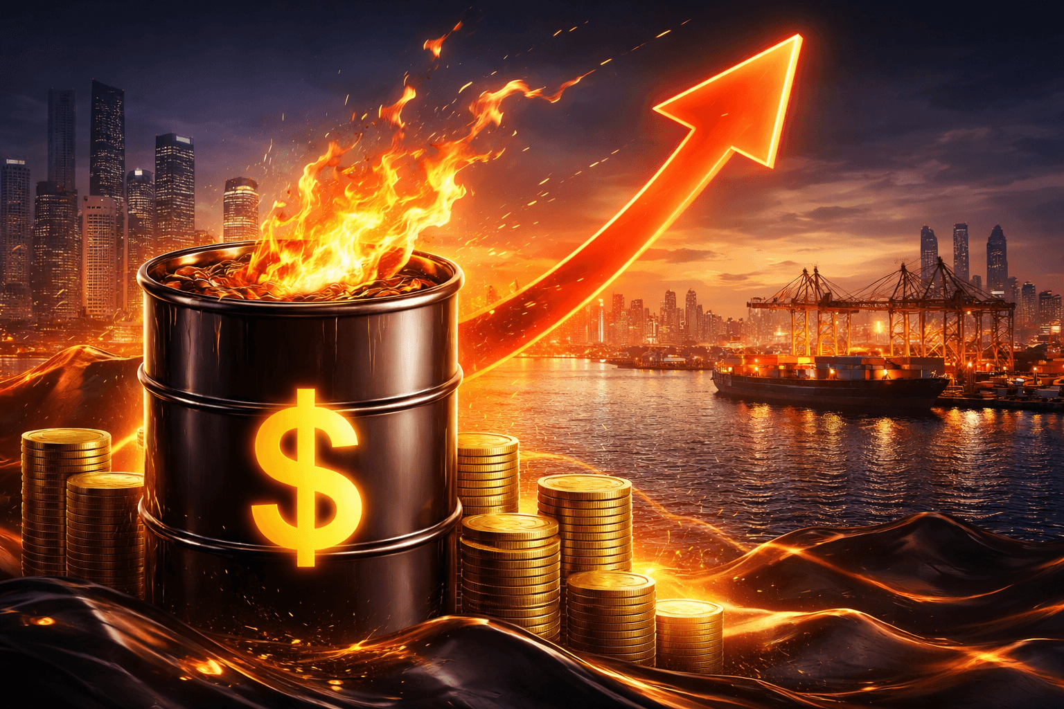 Singapore Fuel Oil Prices Reach Record $140 a Barrel