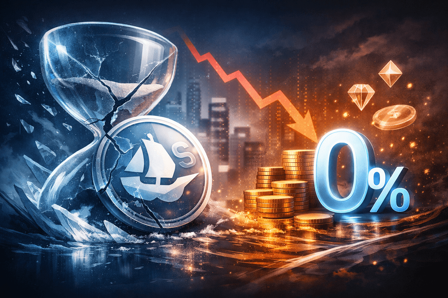 OpenSea Delays SEA Token Launch and Cuts Token Trading Fees to 0%