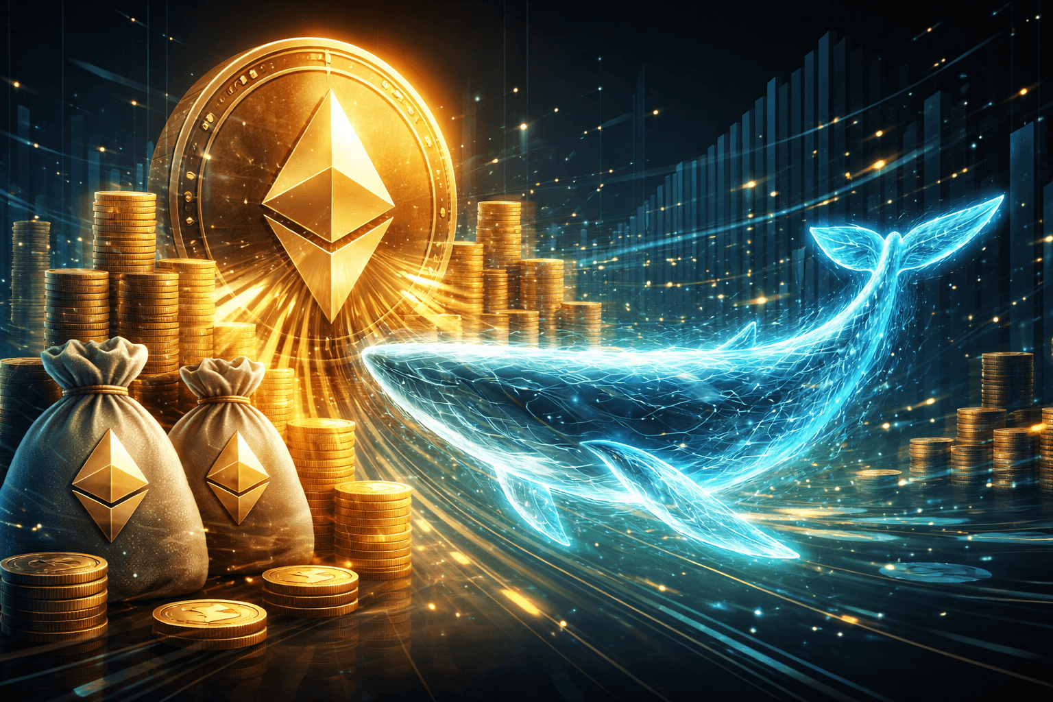 Ethereum Whale Moves 4,007 ETH After Buying at Higher Average Price