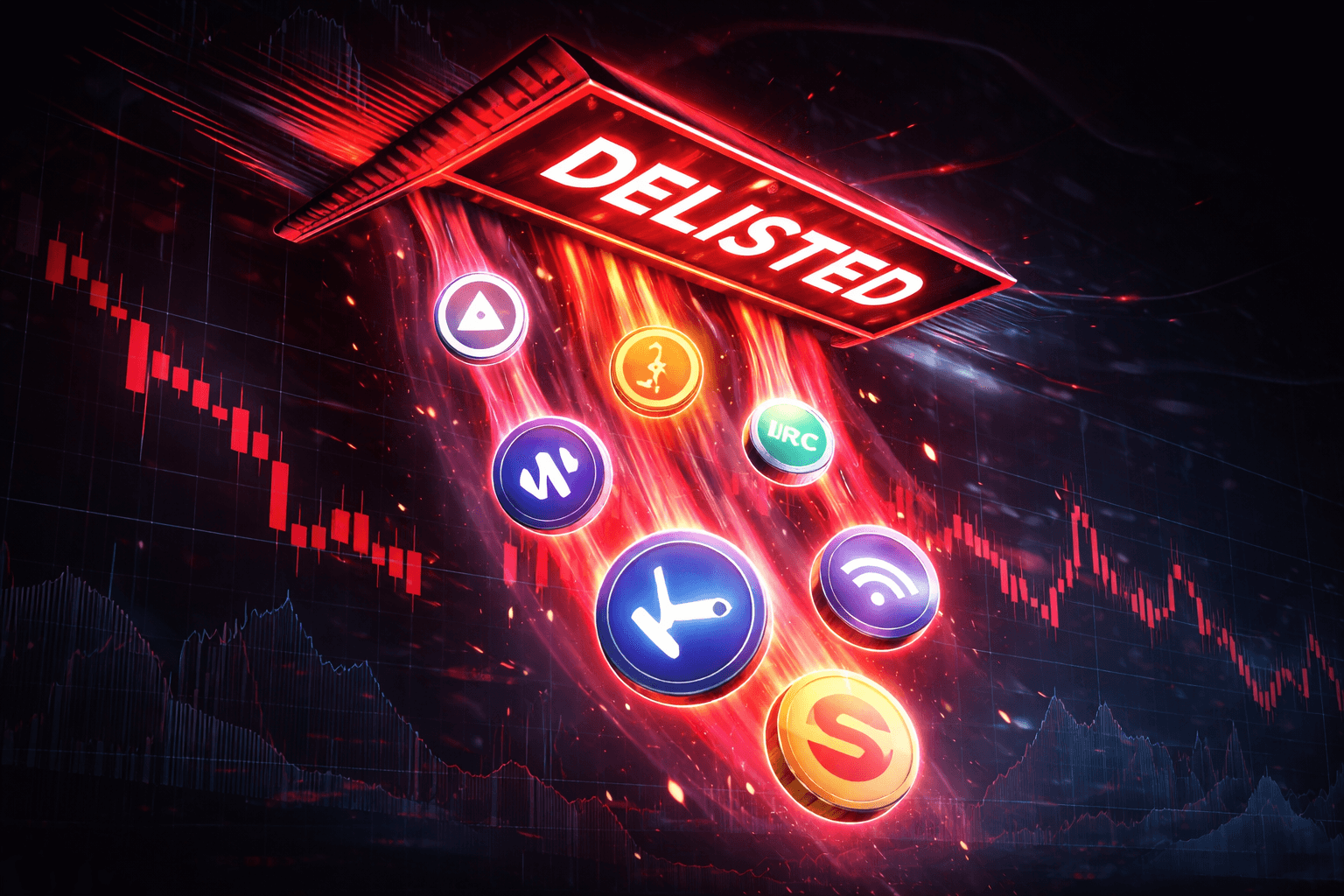 バイナンス、2026年4月1日に現物取引ペア8組を上場廃止へ