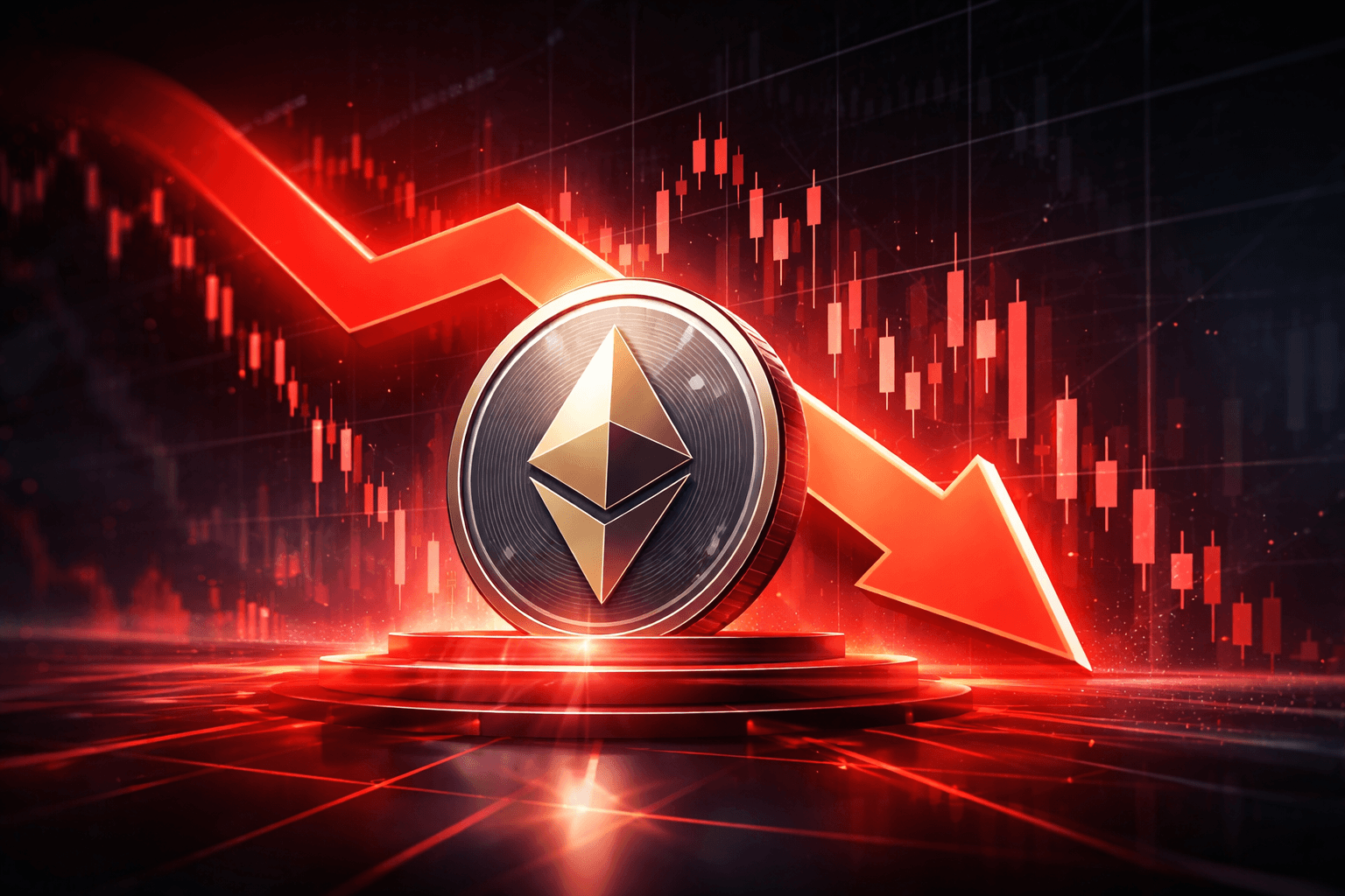 Ethereum Falls Below $2,300 on OKX, Down 0.90% on the Day