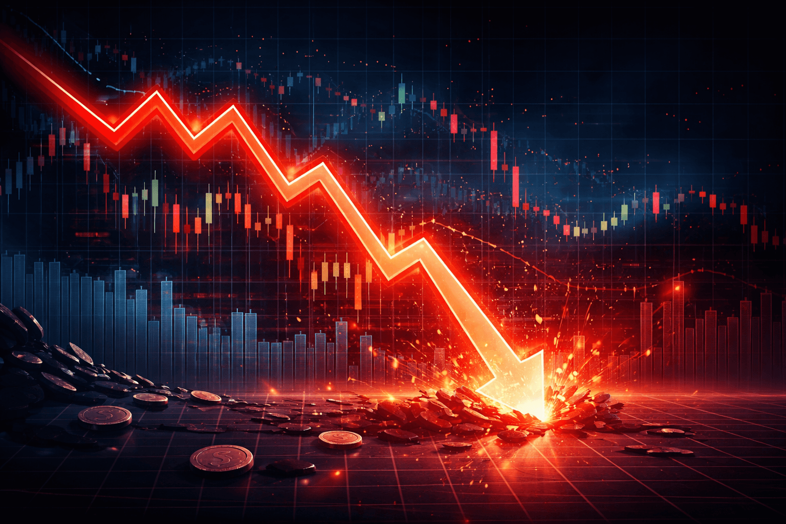 Dow Jones Industrial Average Falls Nearly 800 Points to Lowest Close of 2026