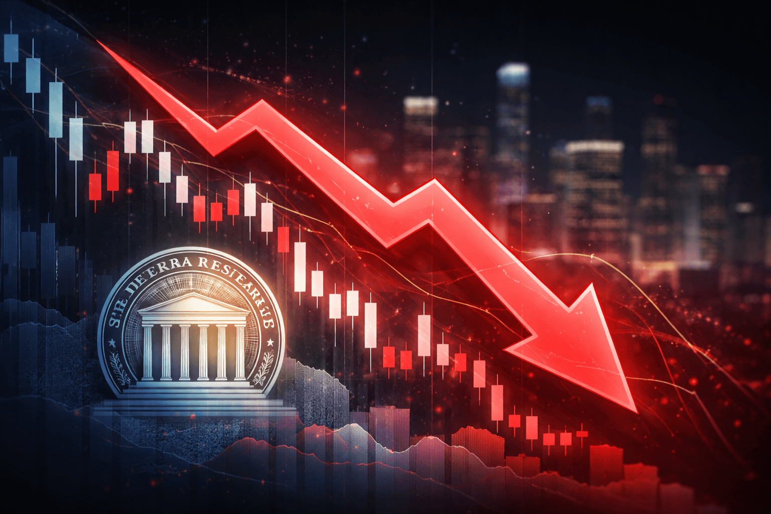 U.S. Stocks Fall After Federal Reserve Holds Interest Rates Steady