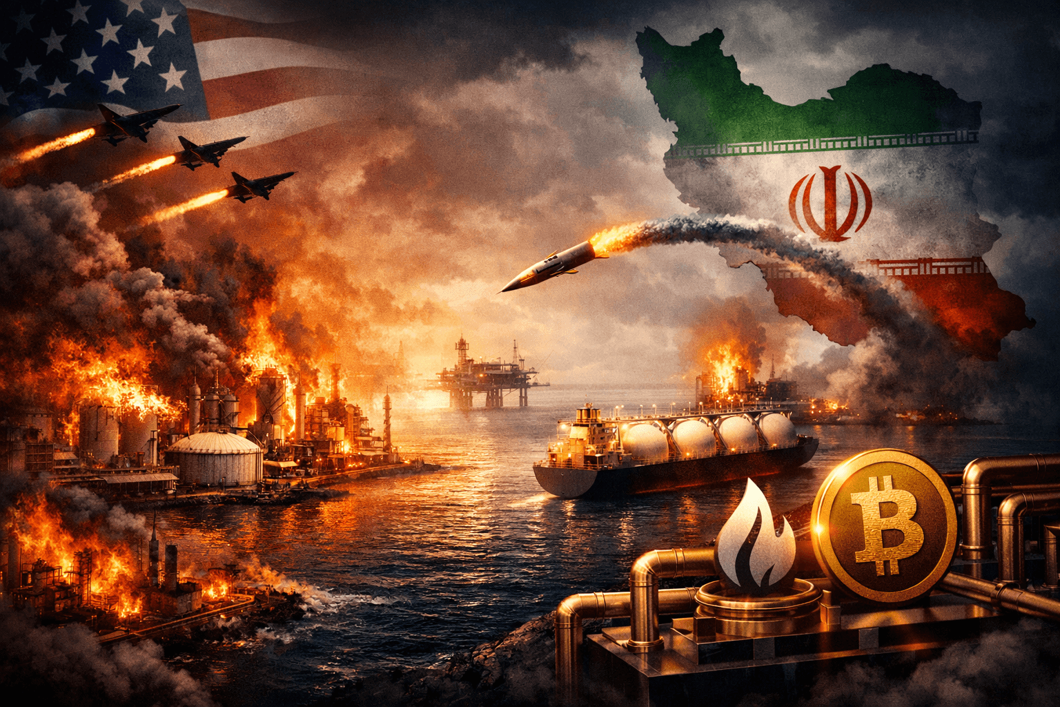 Trump Says U.S. Would Respond if Qatar LNG Facilities Face Another Attack