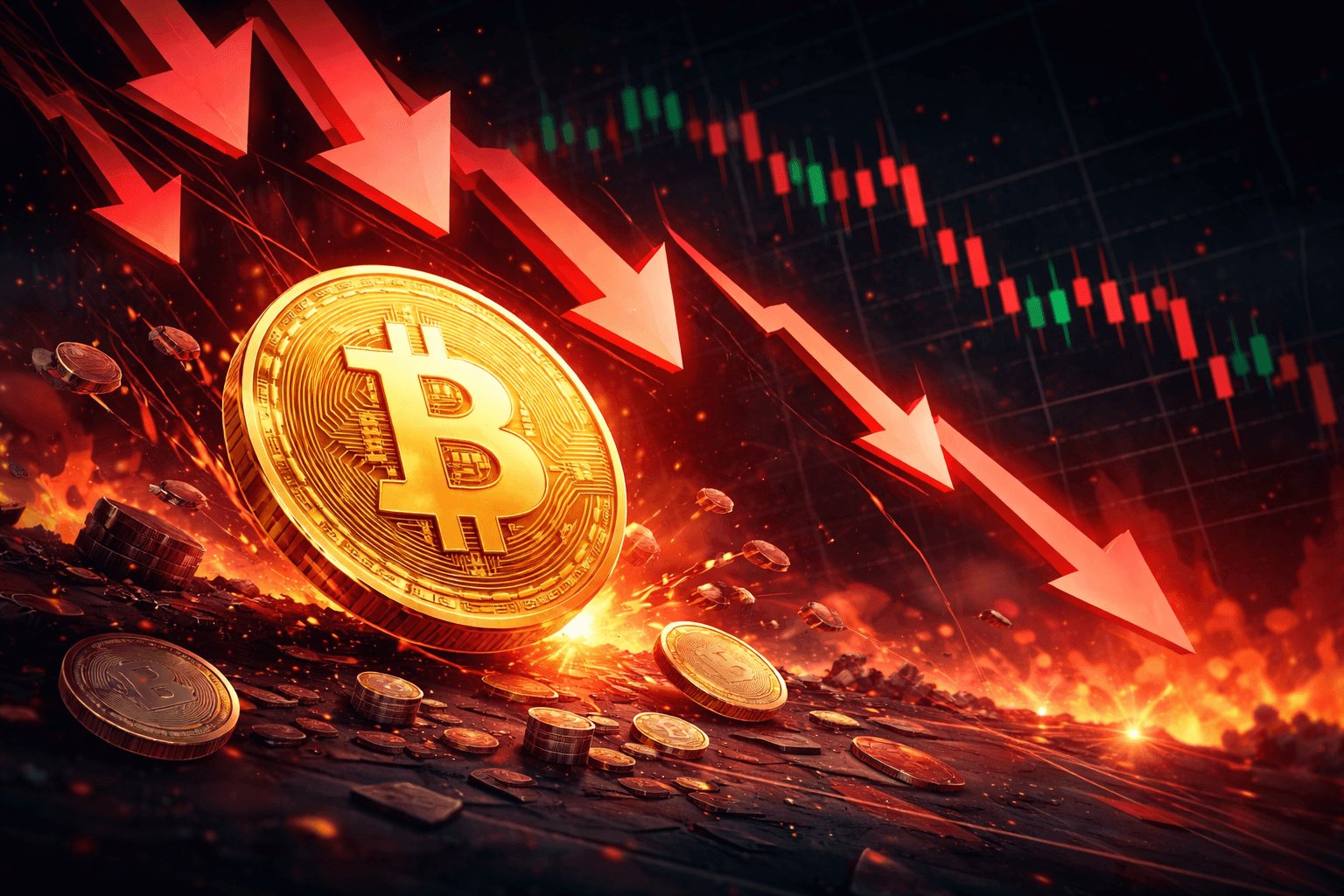 Bitcoin Falls Nearly 5% as Global Crypto Market Sells Off