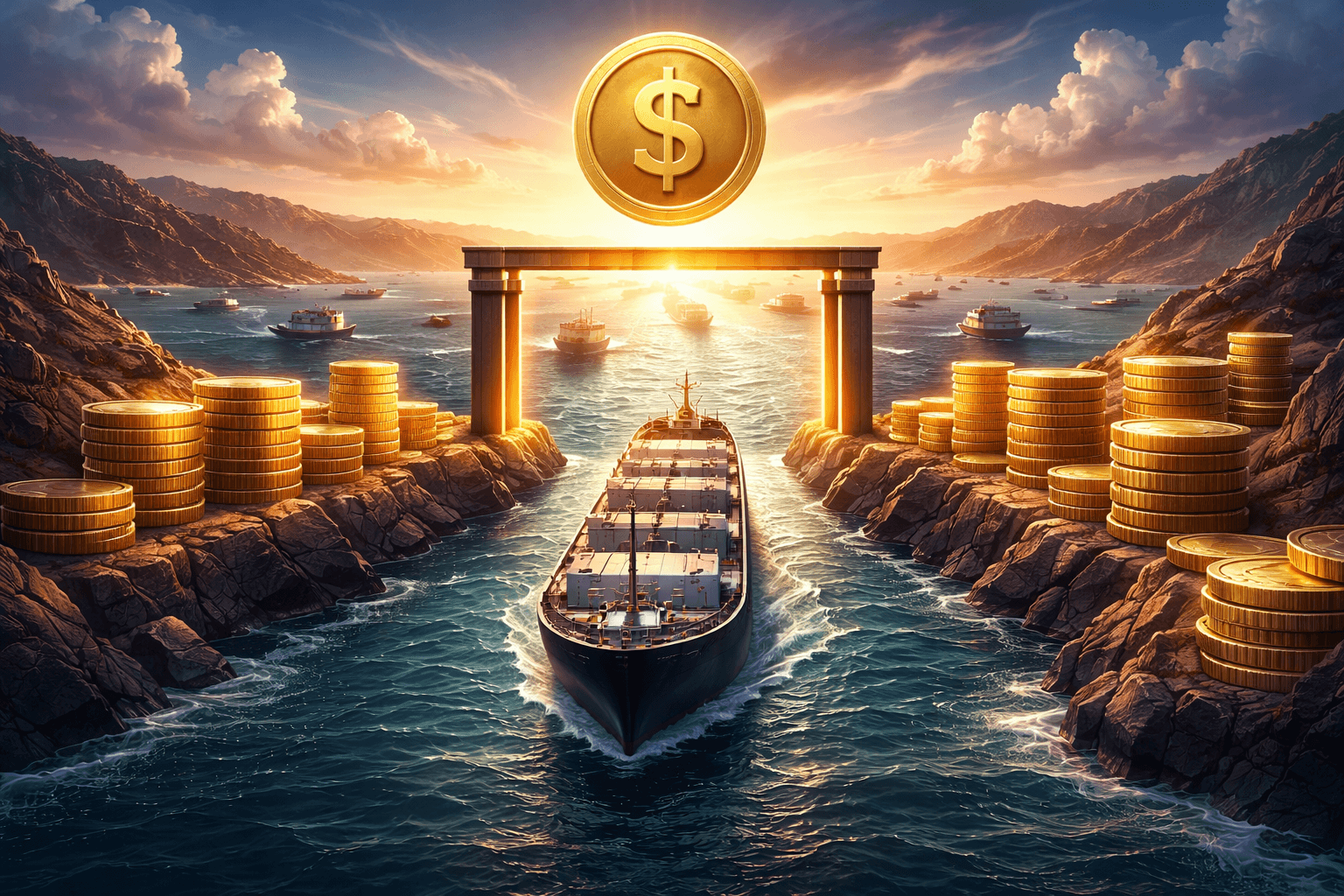 Iran Considers Transit Fees for Vessels Passing Through the Strait of Hormuz