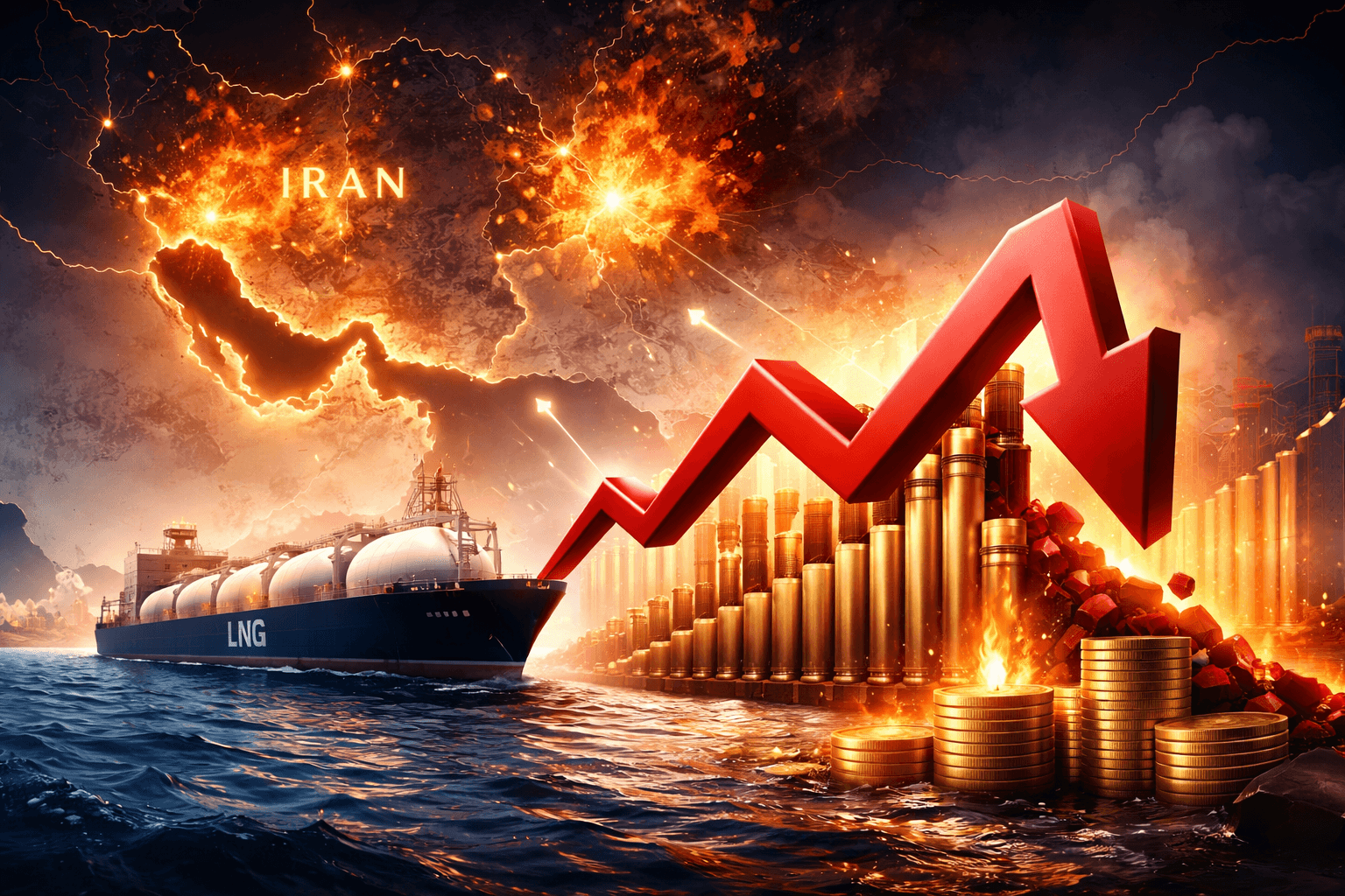 QatarEnergy CEO Warns Iran Attack Could Cut LNG Output by 12.8 Million Tons