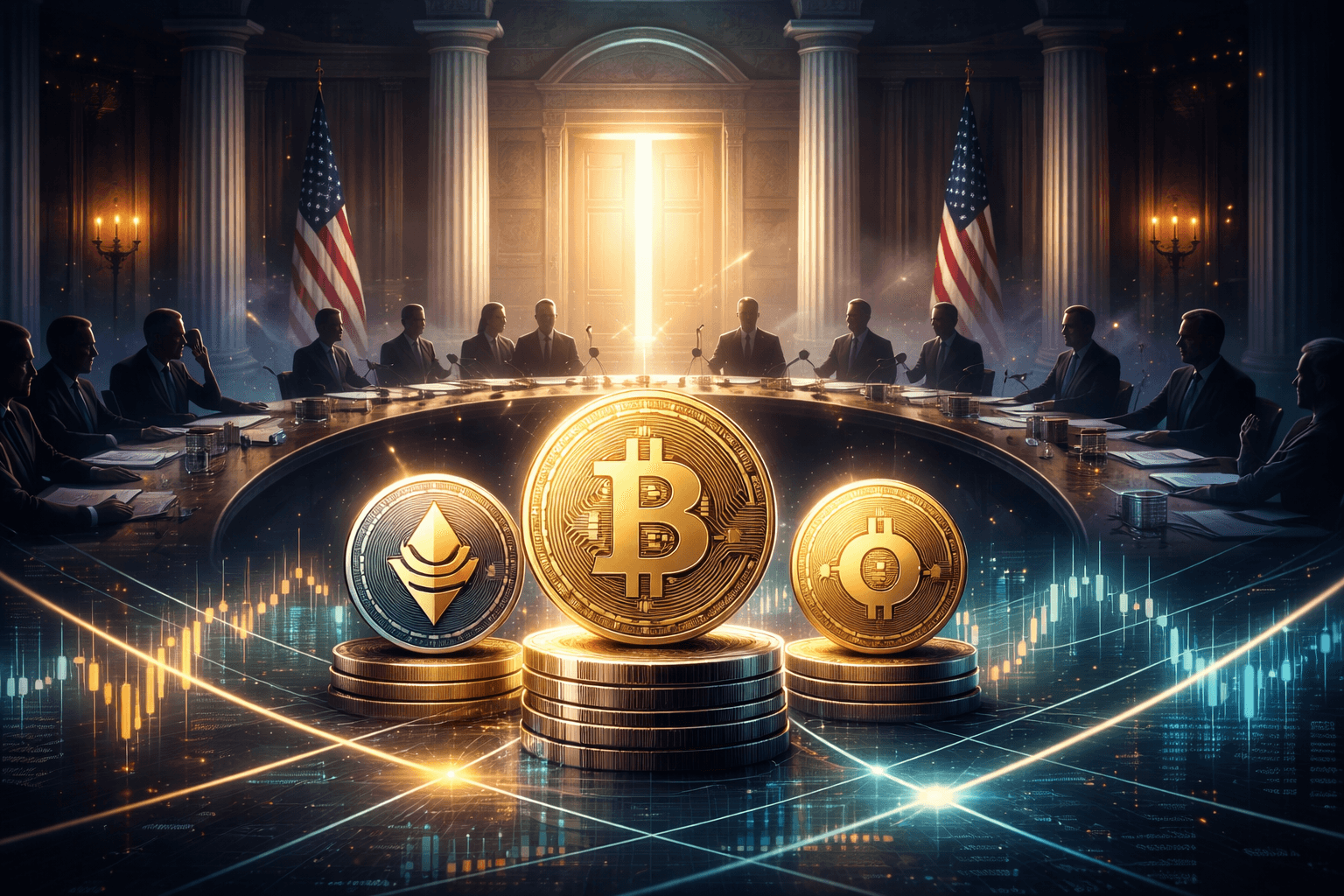 Senate Republicans Discuss Crypto Market Structure in Closed-Door Meeting