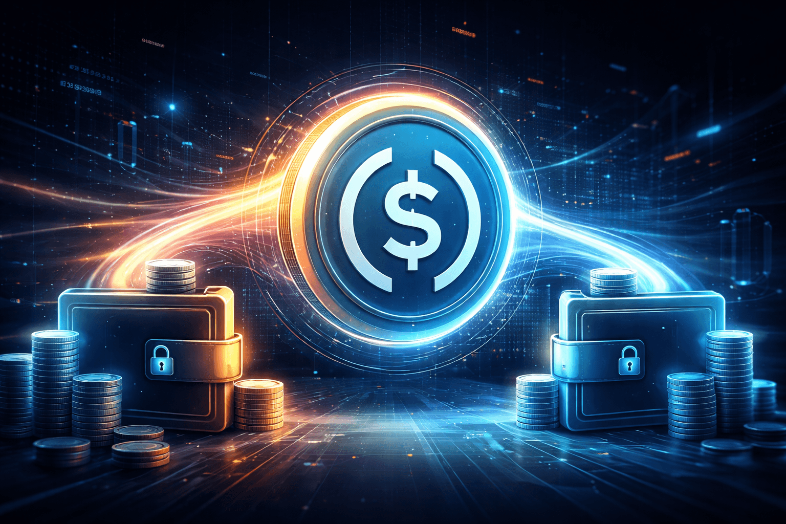 228.1 Million USDC Moved Between Unidentified Wallets