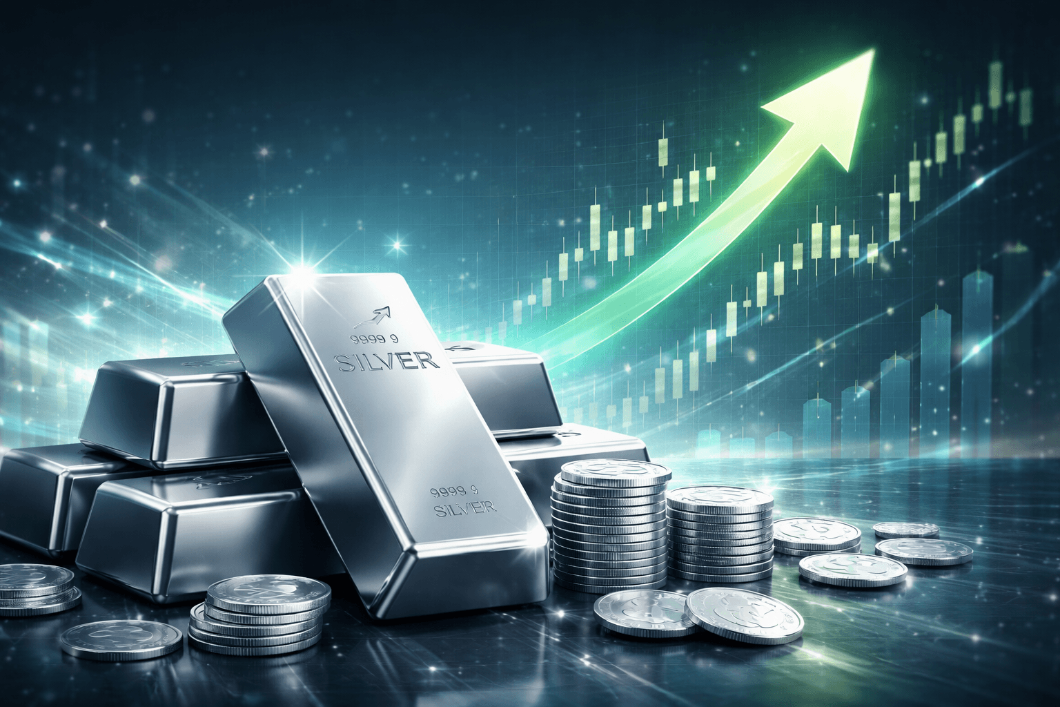 Spot Silver Rises More Than 1% Intraday to $73.55 an Ounce, Gate Data Shows