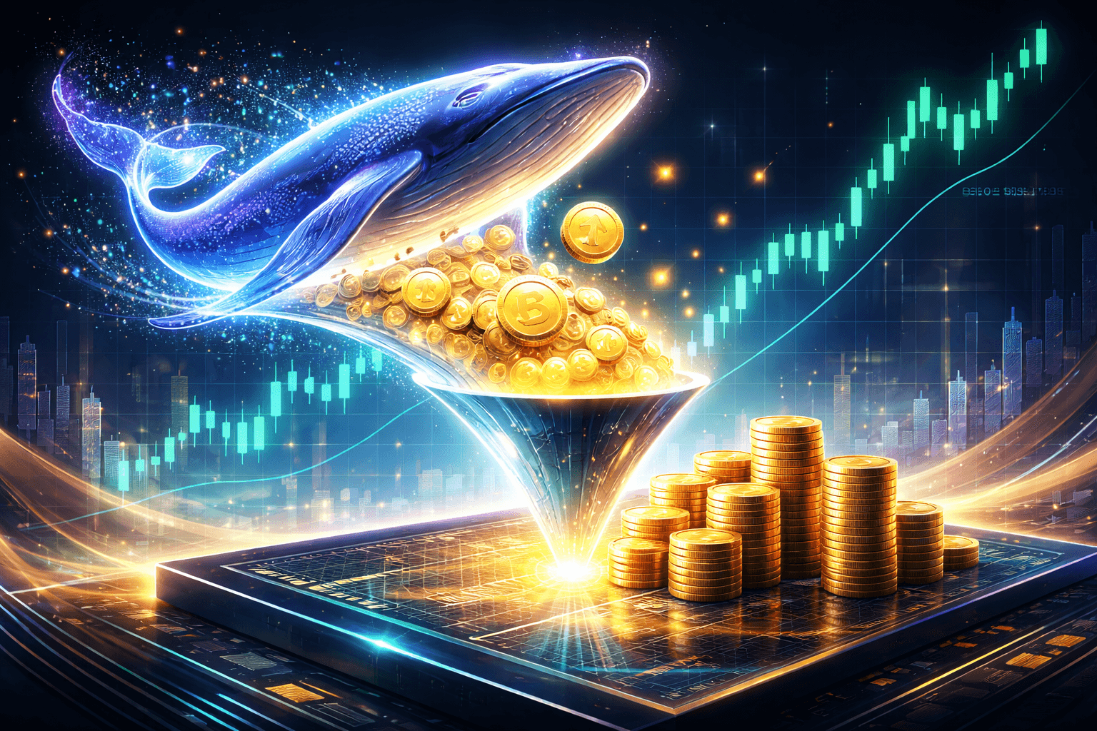 SKY Whale Deposits 50 Million Tokens to Binance After $2.72 Million Gain