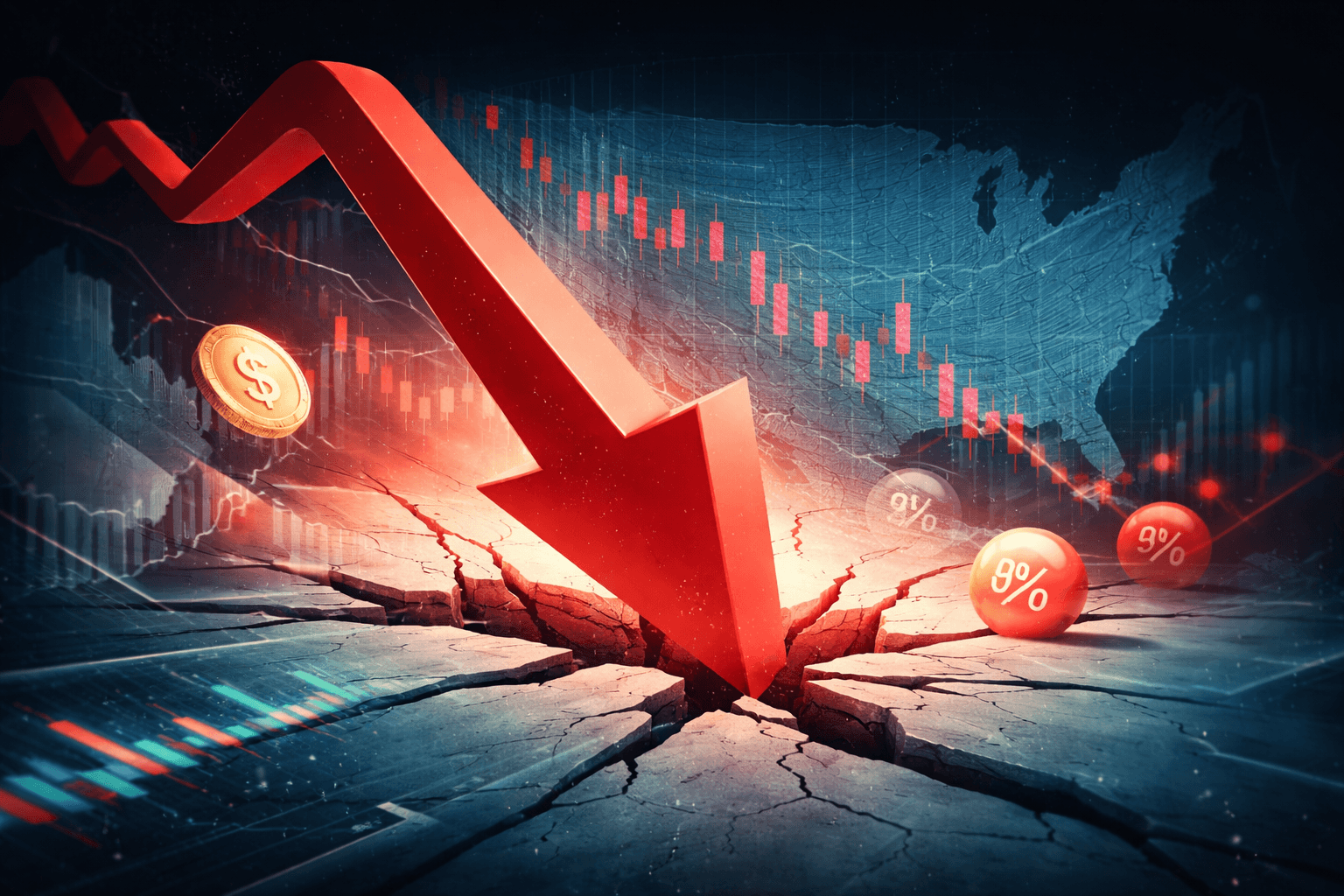 Kalshi Traders Put 2025 U.S. Recession Odds at 37%