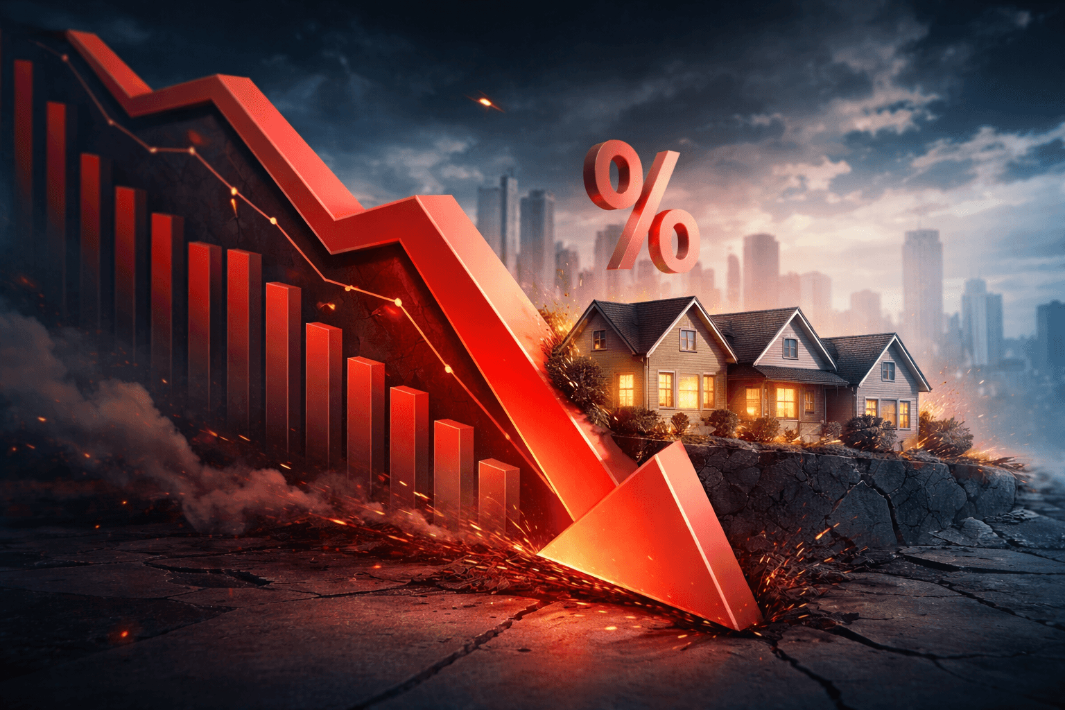 U.S. New Home Sales Fall 17.6% in January, Lowest Since 2022