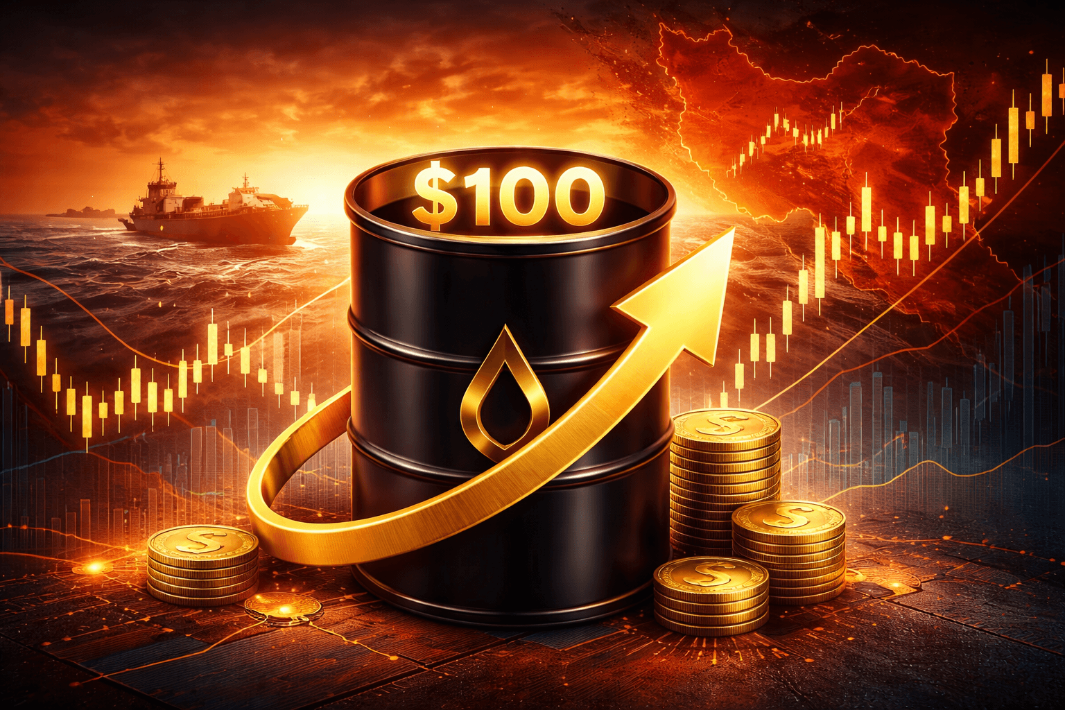 U.S. Oil Prices Rise Above $100 a Barrel Ahead of Trump Iran Deadline