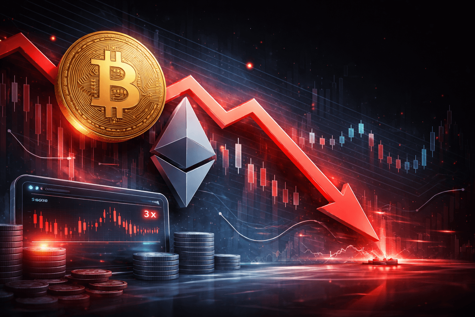 Monitored Wallet Opens 44.19 Bitcoin Short Worth About $3 Million