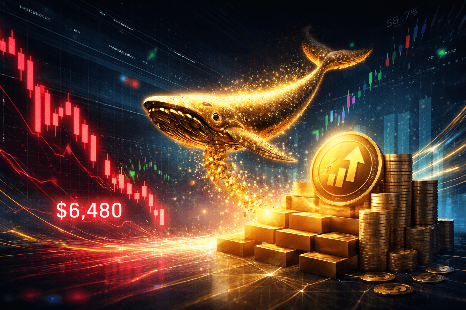 Hyperliquid S&P 500 Contract Drops to $6,480 as Whale Opens $1.02 Million Short