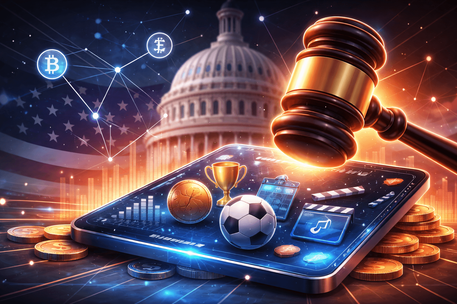 米議員が超党派法案を計画、スポーツイベント予測契約を標的に