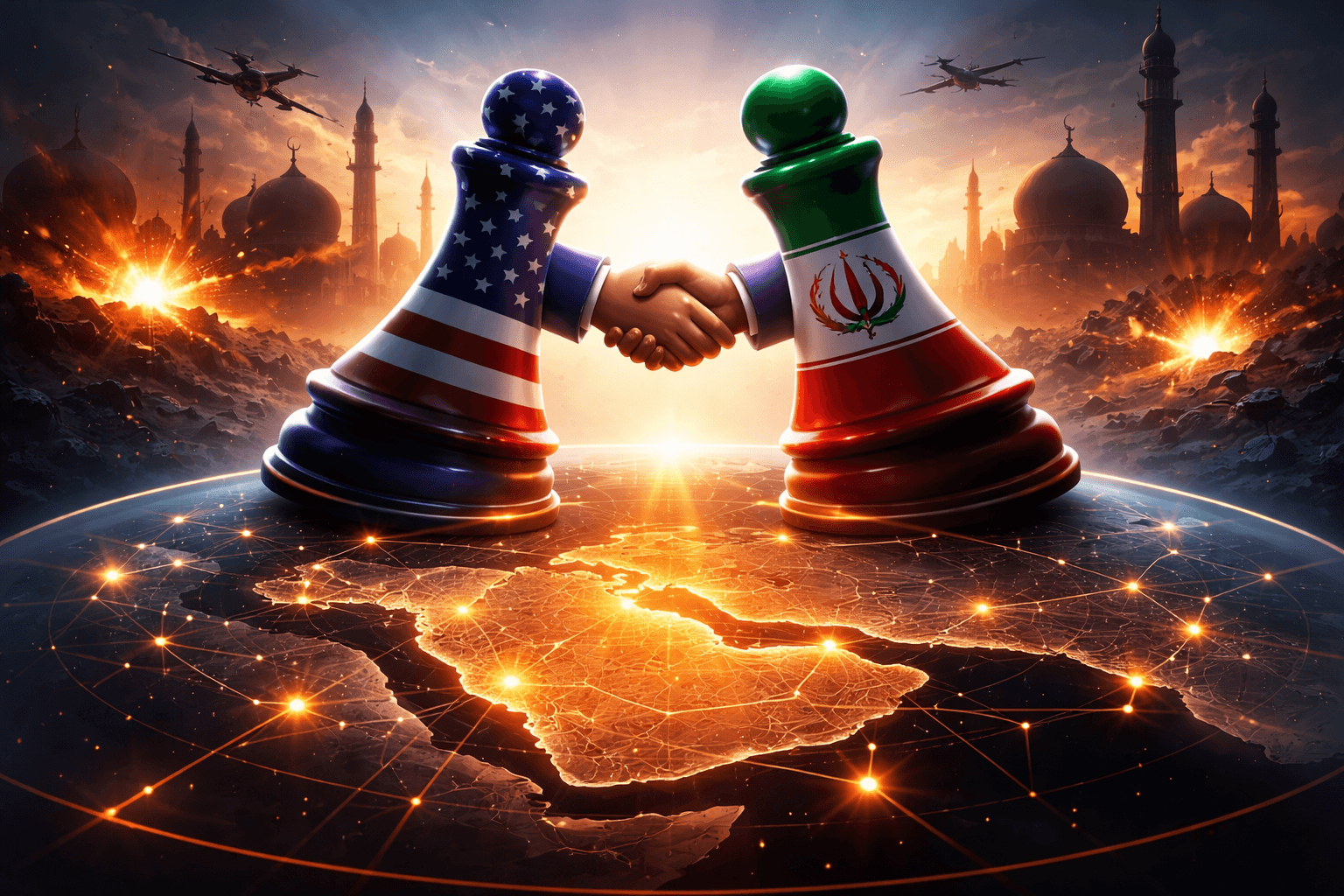 トランプ大統領、米国とイランが中東の敵対行為を巡り建設的に協議と発言