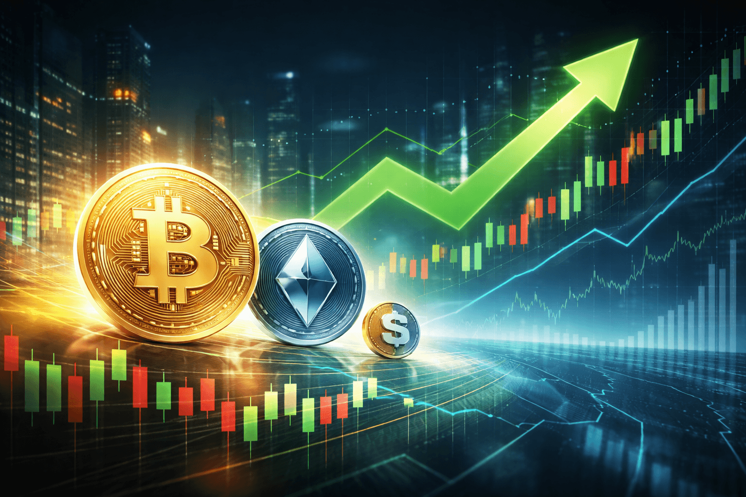 U.S. Stocks Open Higher as Crypto-Linked Shares Show Mixed Performance