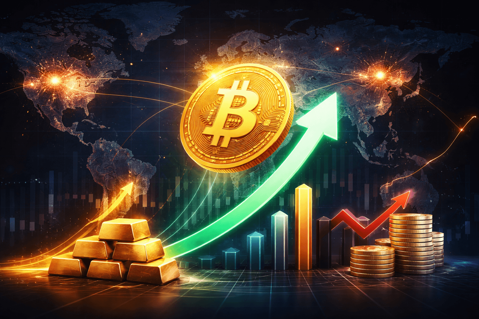 Bitcoin Outperforms Gold and the S&P 500 Since Start of US-Iran Conflict