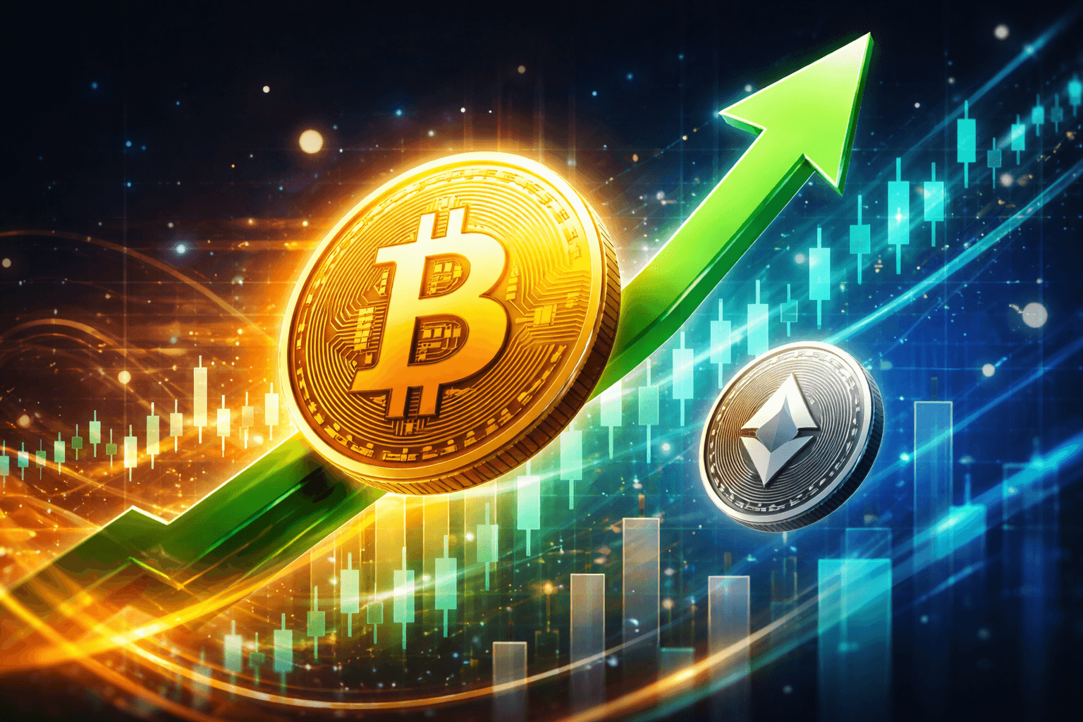 Bitcoin Reclaims $70,000 as Crypto Market Rebounds, Ethereum Tops $2,100