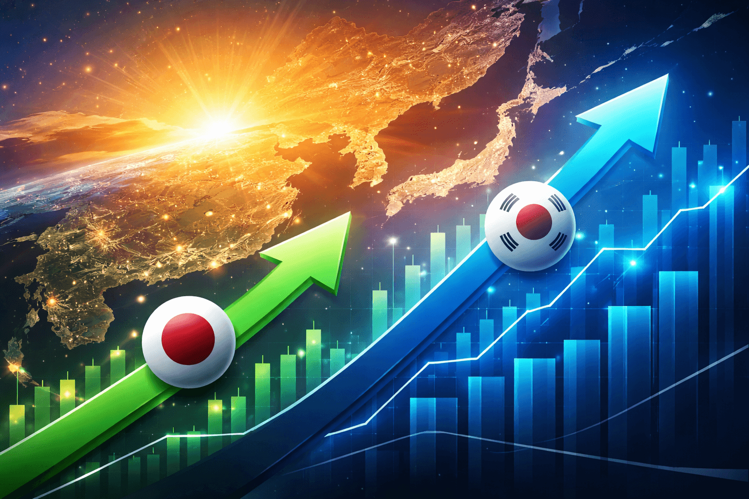 Nikkei 225 and South Korea’s KOSPI Open Higher on Easing Middle East Tensions