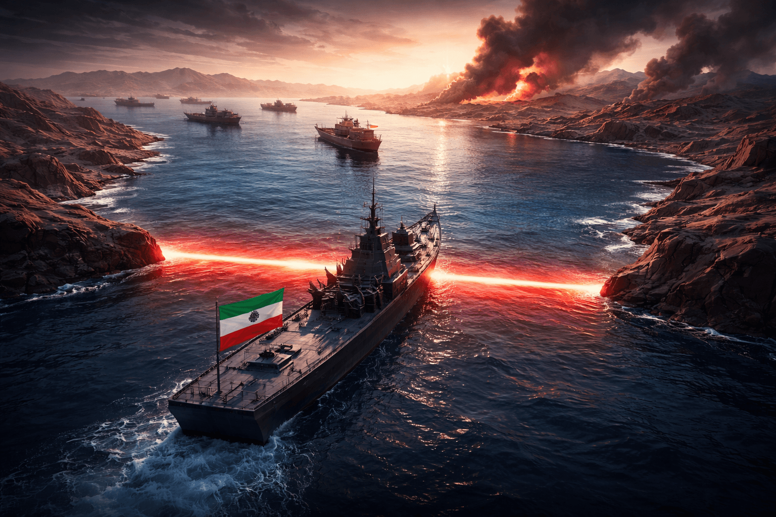 Iran Says It Could Shut Bab el-Mandeb Strait if Its Territory Is Attacked