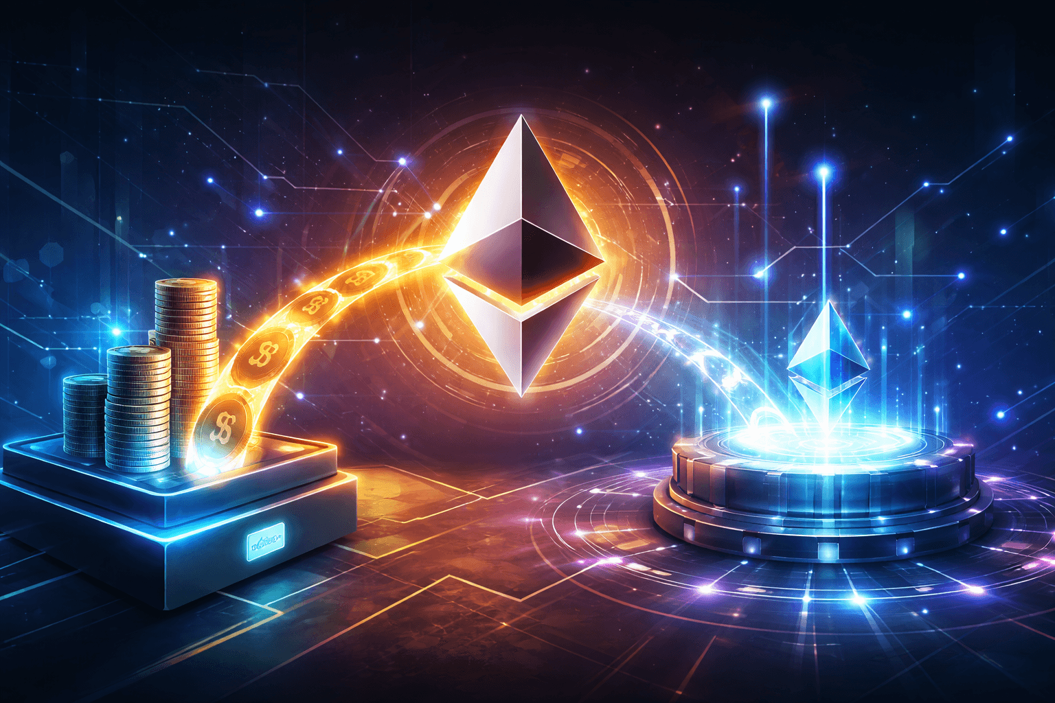 Ethereum Whale Withdraws 11,999 ETH From Coinbase for Staking