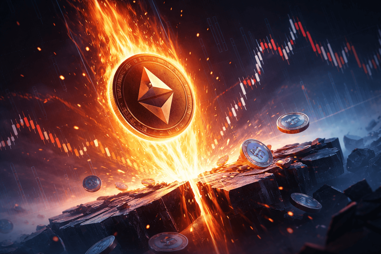 HyperLiquidのトレーダー、2647 ETHのロングで559万ドル相当を清算