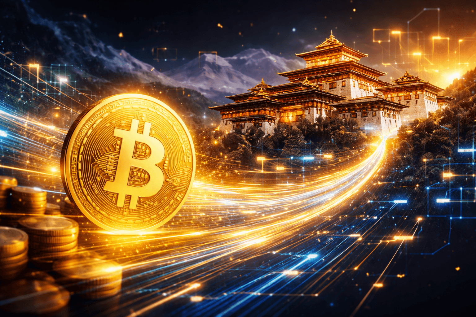 Bhutan Royal Government Moves 123.7 Bitcoin Worth $8.5 Million On-Chain