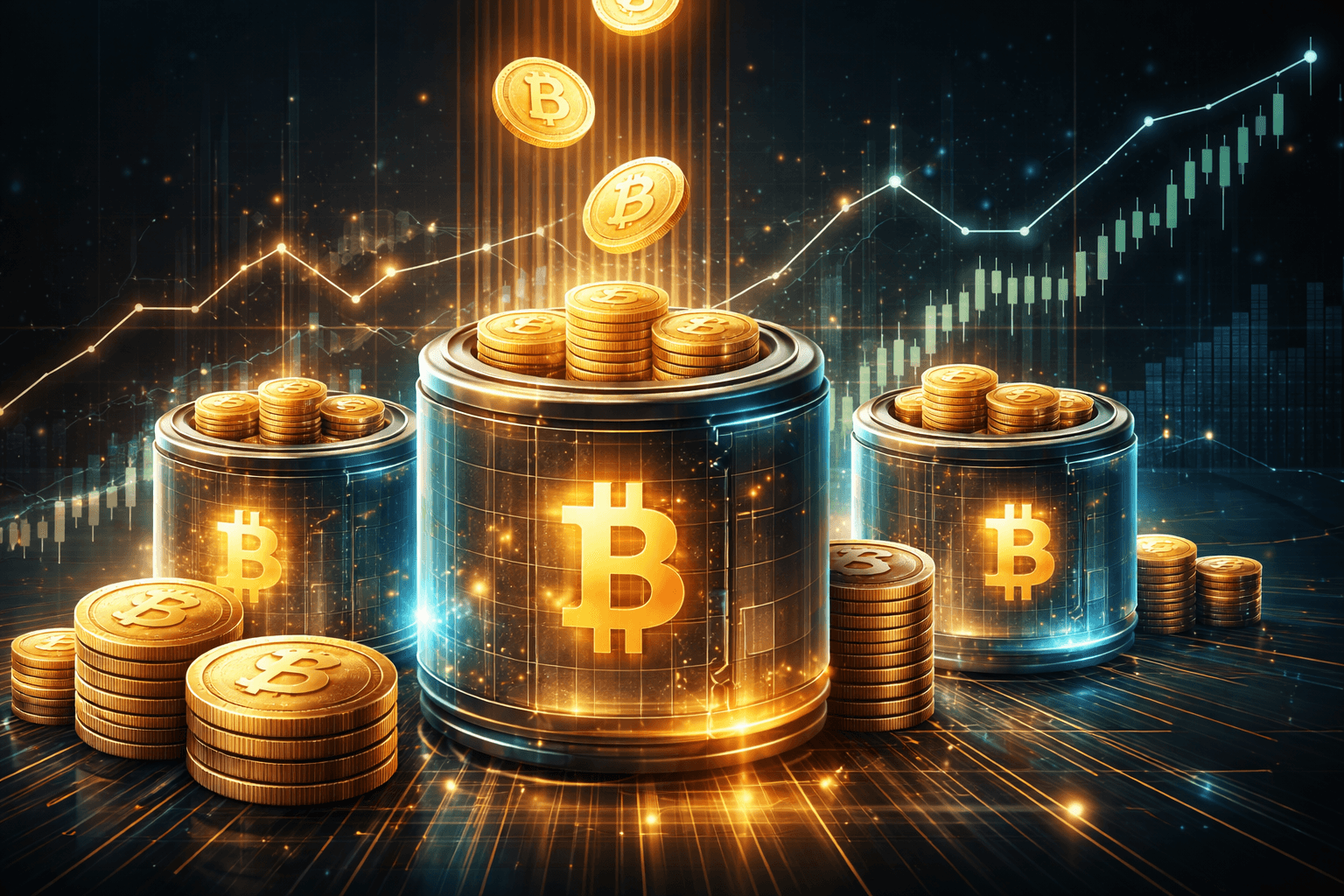 Large Bitcoin Wallets Added 61,568 BTC Over the Past Month
