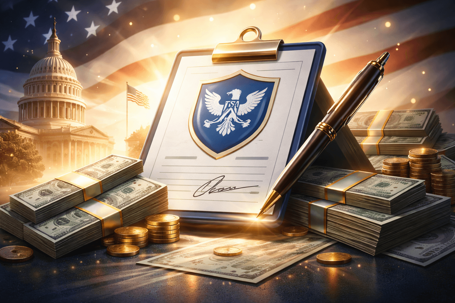 President Trump Signs Executive Order to Pay TSA Workers After Congress Funding Stall