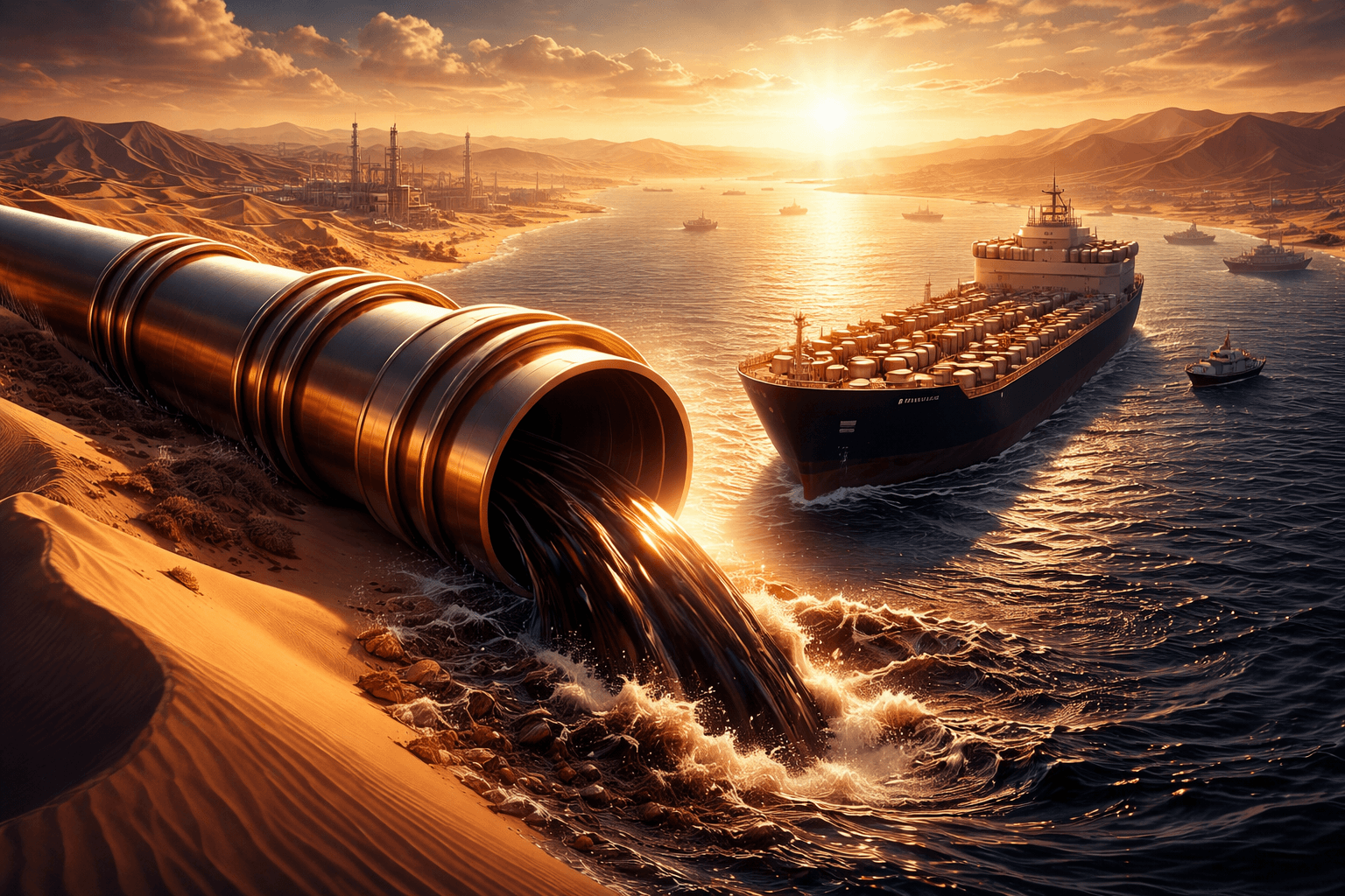 Saudi Arabia’s East-West Pipeline Reaches 7 Million Barrels a Day Capacity