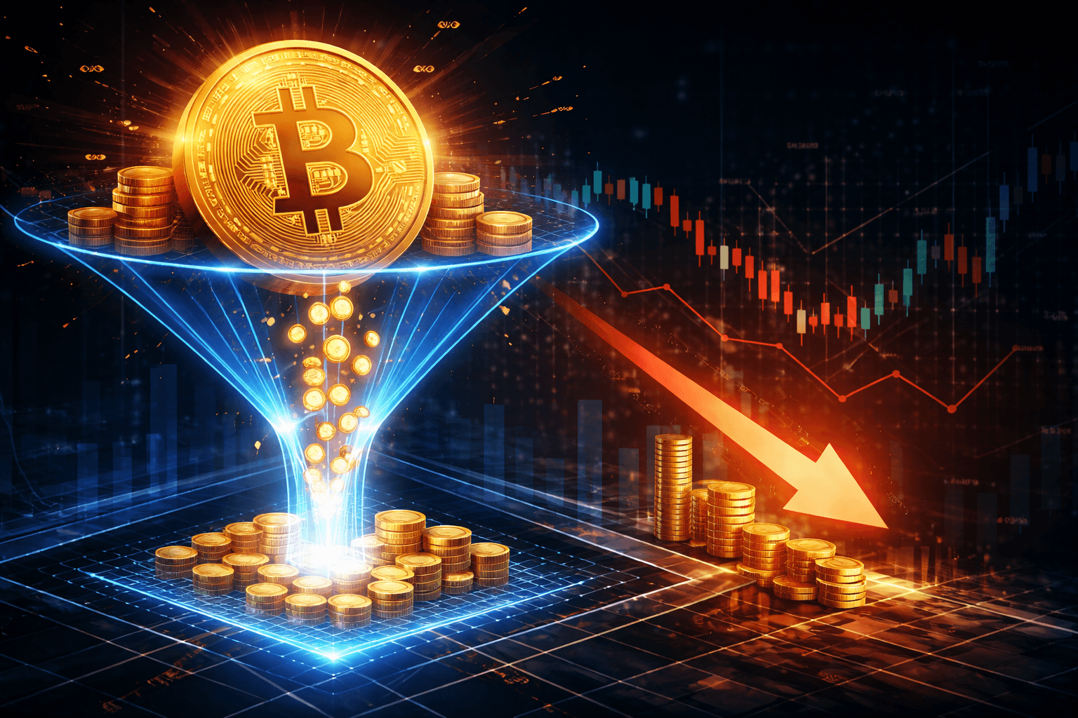 ビットコイン大口保有者がバイナンスに1,102 BTCを入金、$55.6 millionの損失