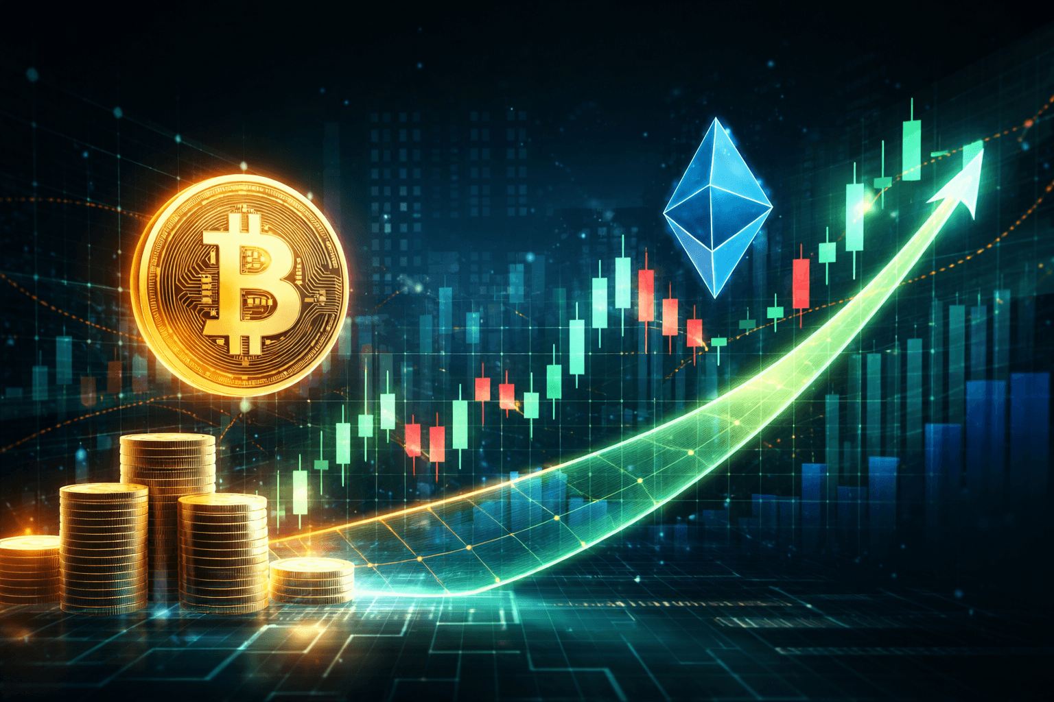 Crypto-Linked U.S. Stocks Rise in Premarket Trading