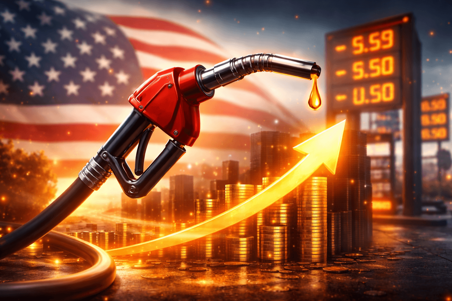 U.S. Fuel Prices Draw Attention as Americans Face Higher Pump Costs
