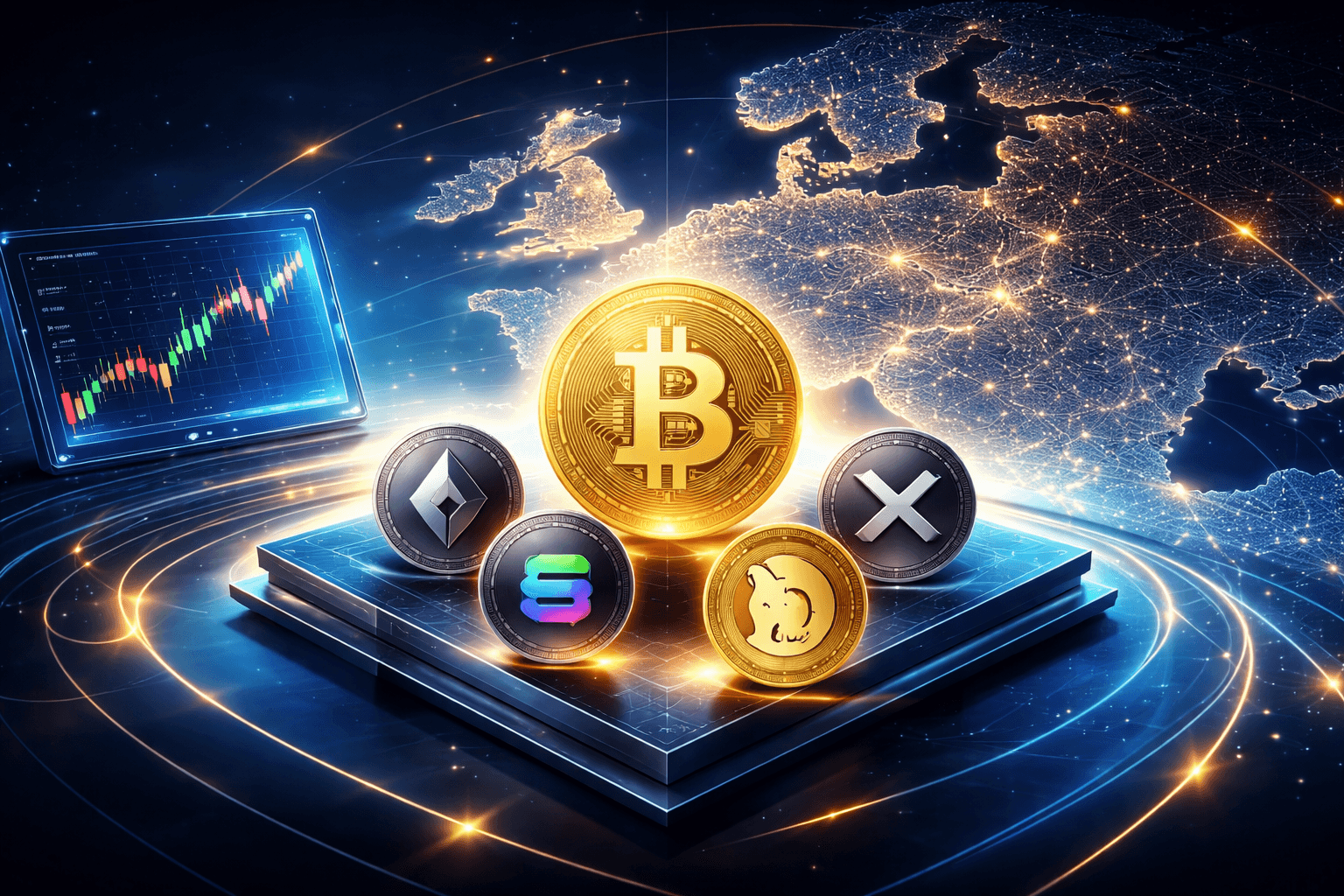 Interactive Brokers Launches Crypto Trading in the European Economic Area