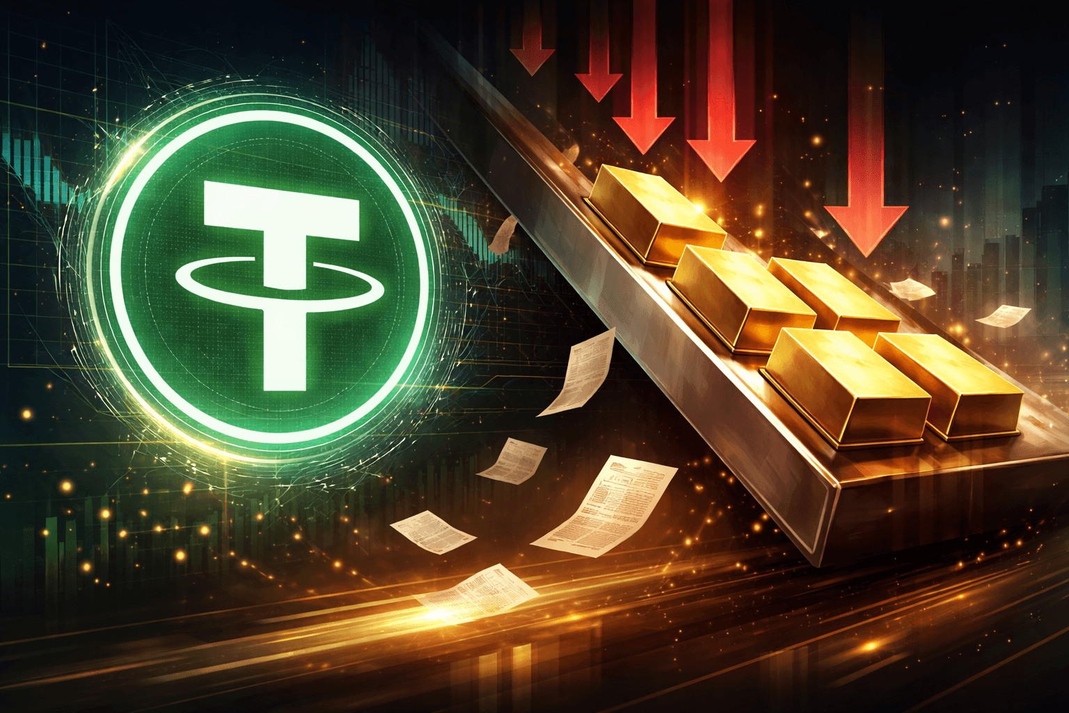 Tether Reportedly Dismissed Senior Gold Traders Recruited From HSBC