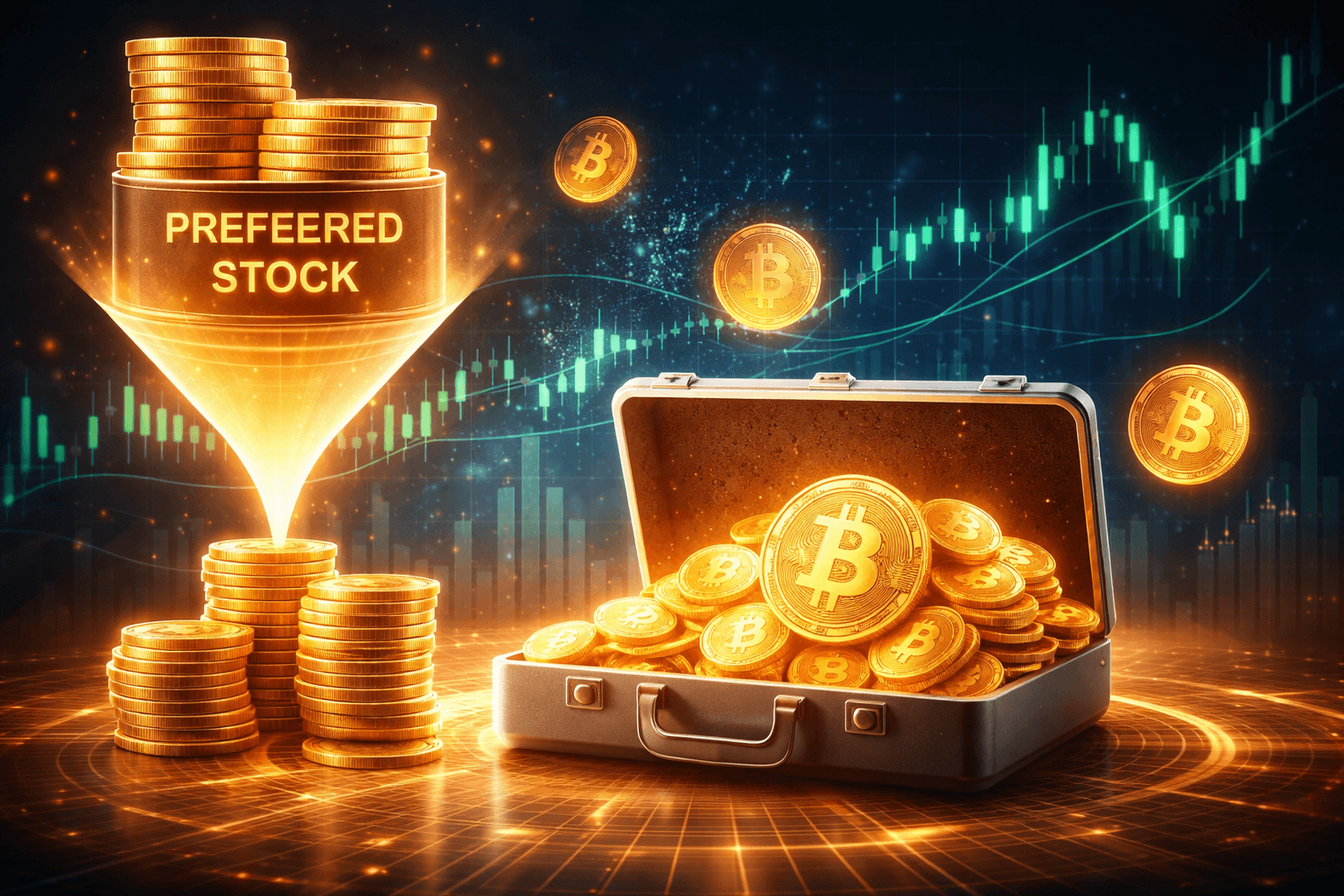 StrategyのSTRC優先株開始で、250超のビットコイン購入資金を確保か