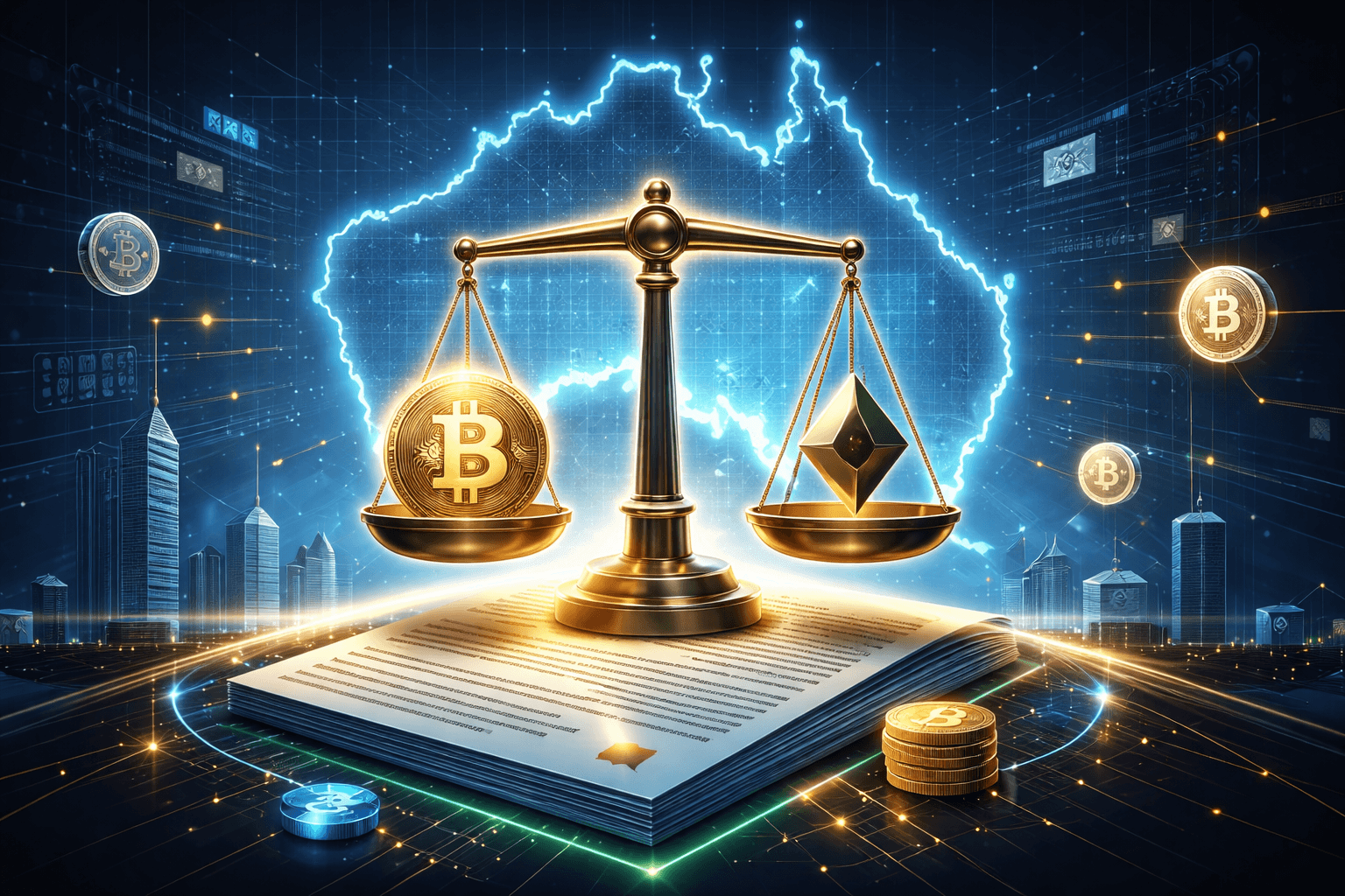 豪州、デジタル資産枠組み法案を可決　仮想通貨トークンとプラットフォームが対象