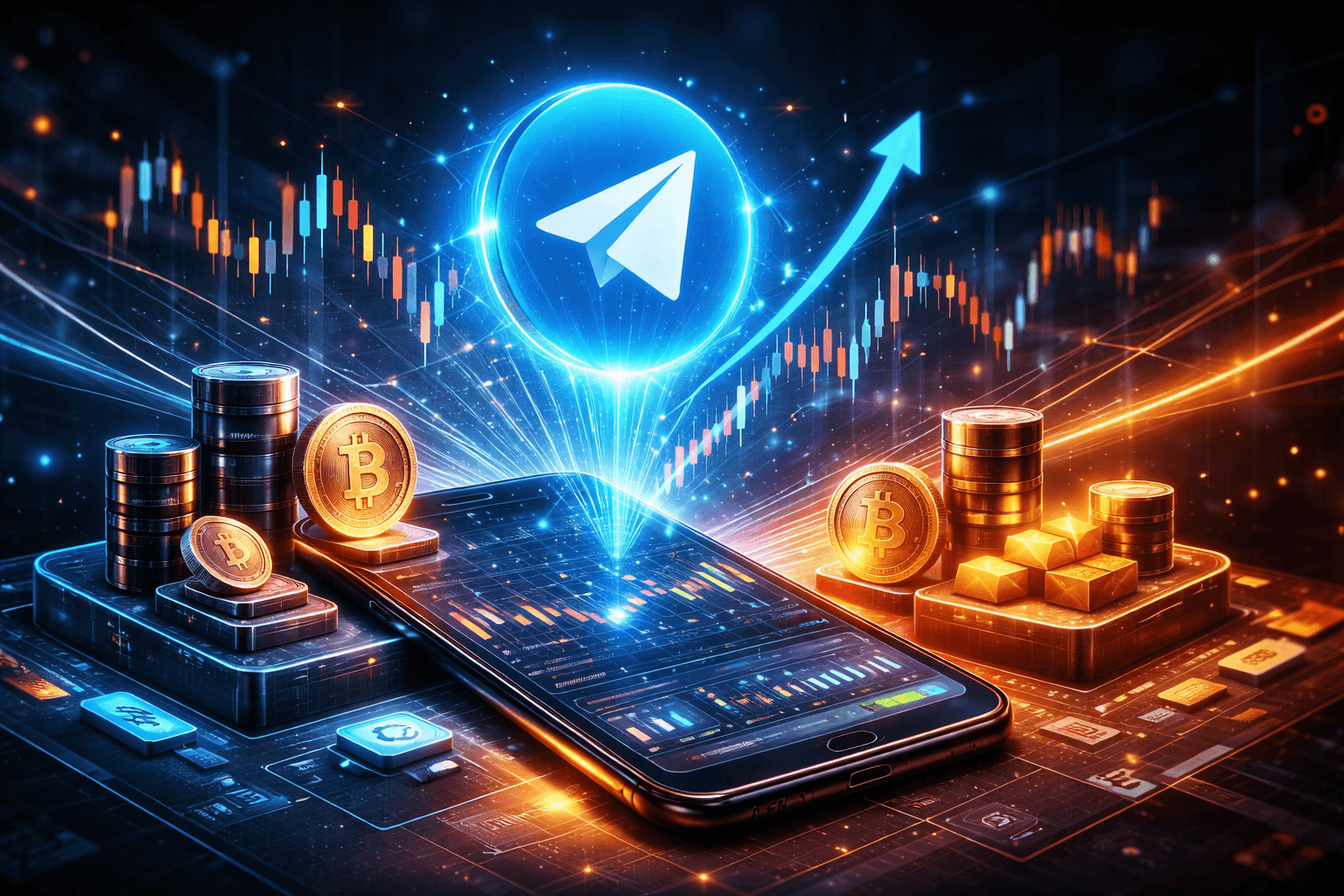 Wallet in Telegram、50超の市場で無期限先物取引を開始