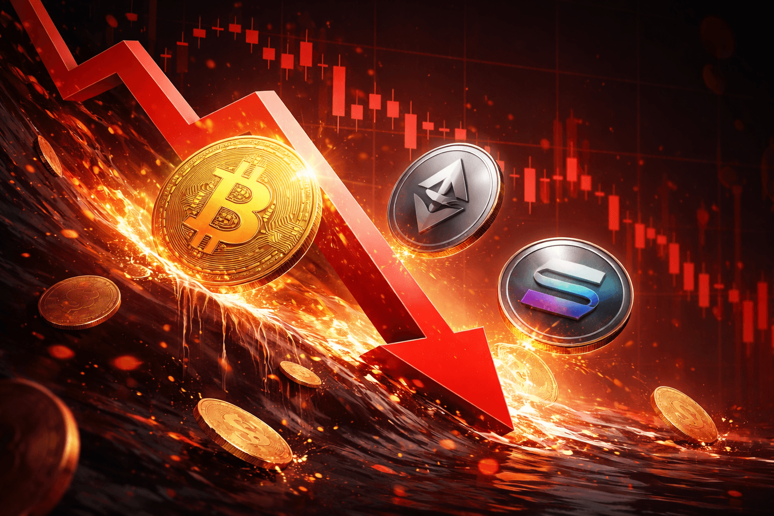 Crypto Liquidations Top $400 Million in 24 Hours as Bitcoin, Ether and Solana Fall