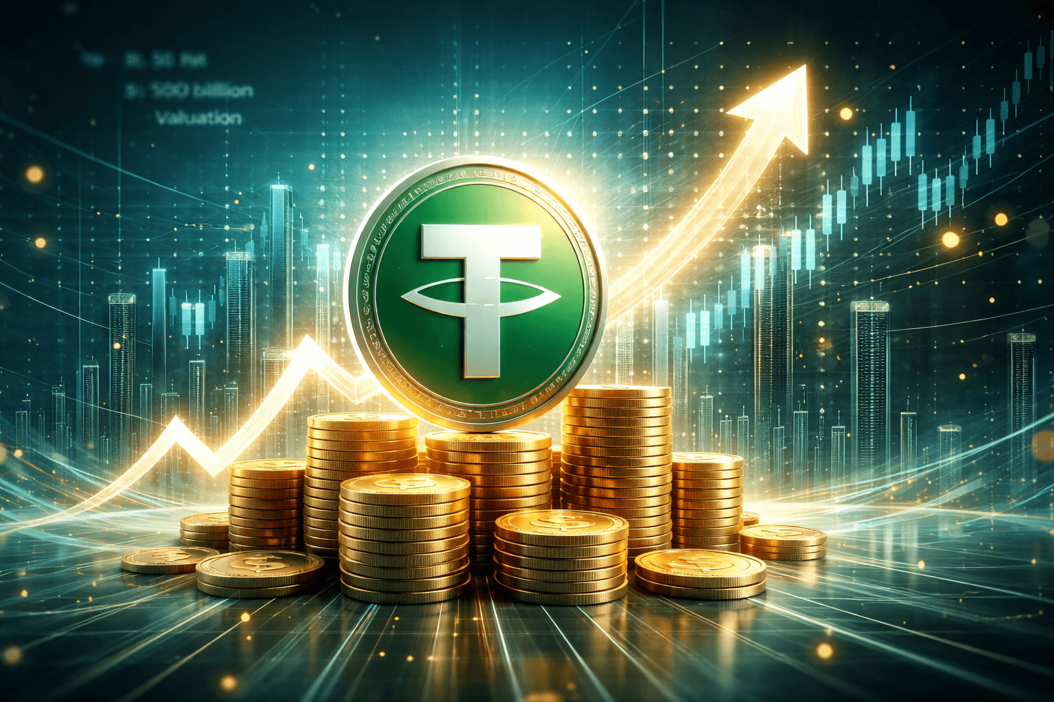 Tether Seeks Funding Round at $500 Billion Valuation, Report Says