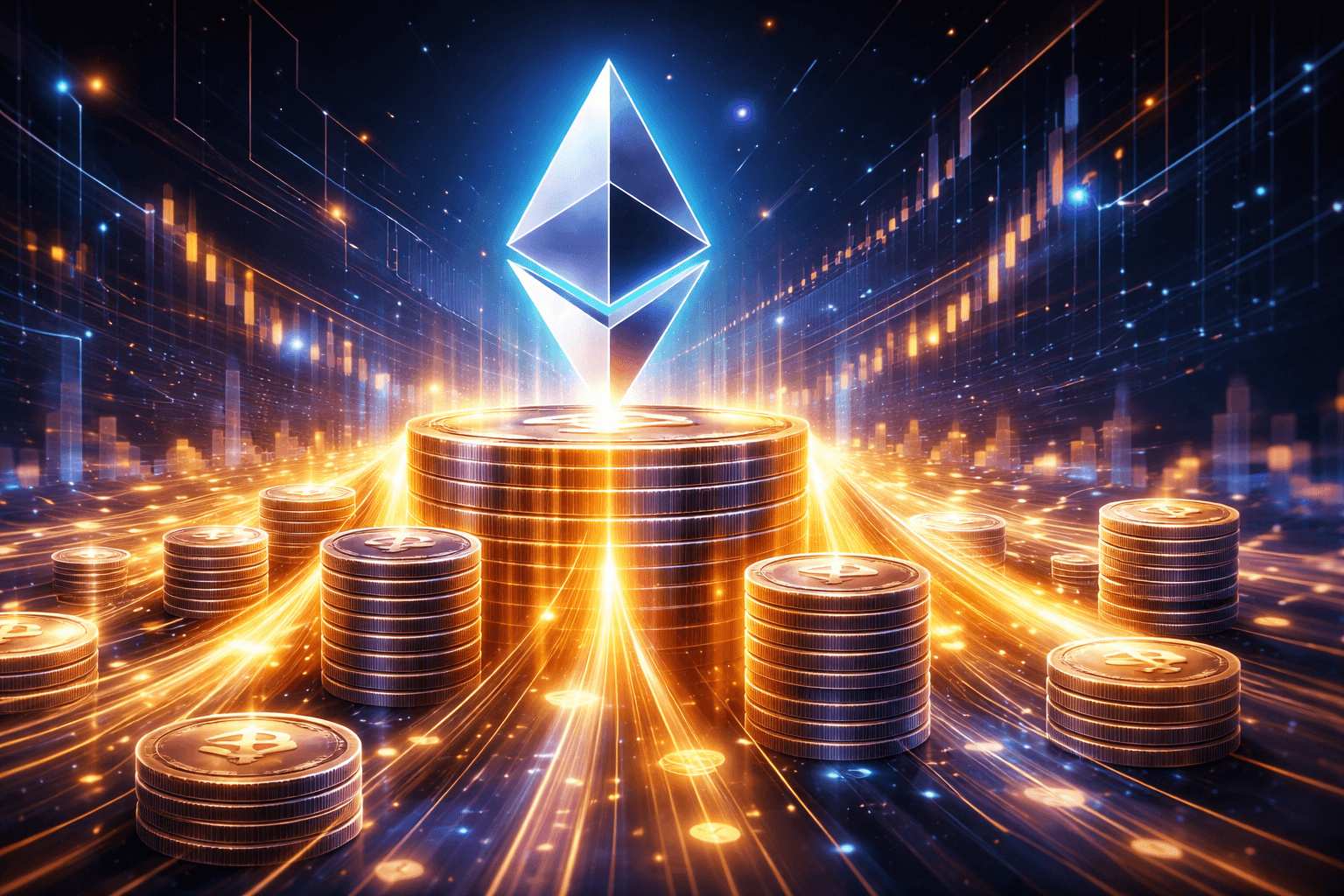 イーサリアム財団、ETHのステーキングに4646万ドルを追加