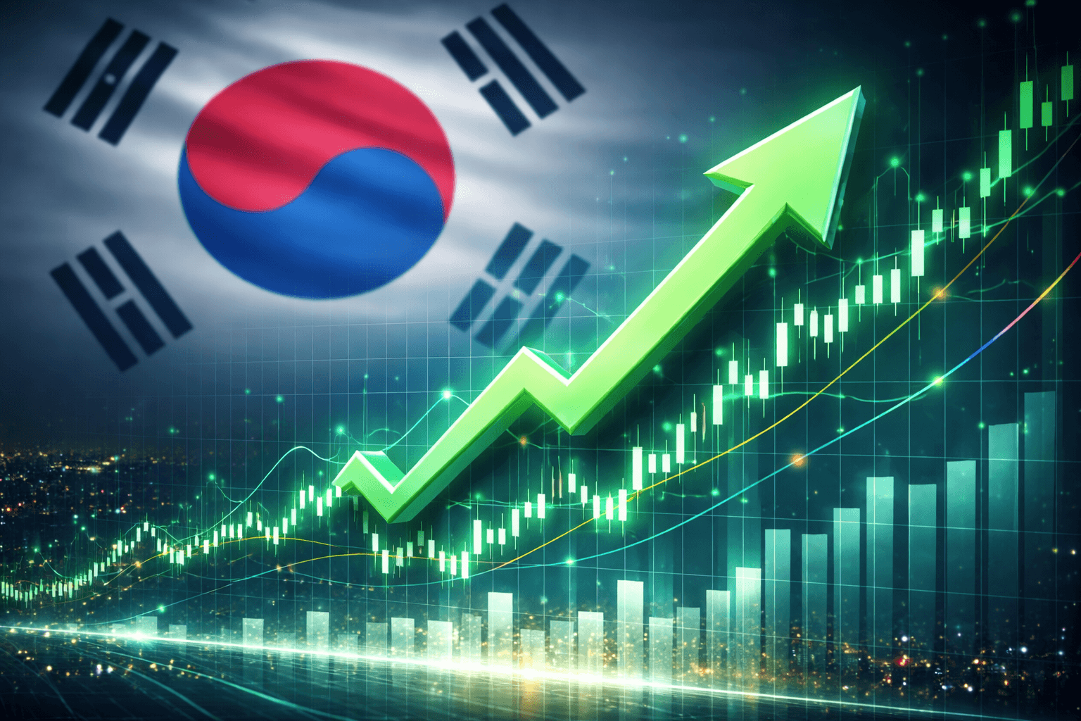 KOSPI Opens Higher as South Korea’s Benchmark Index Extends Gains to 2%