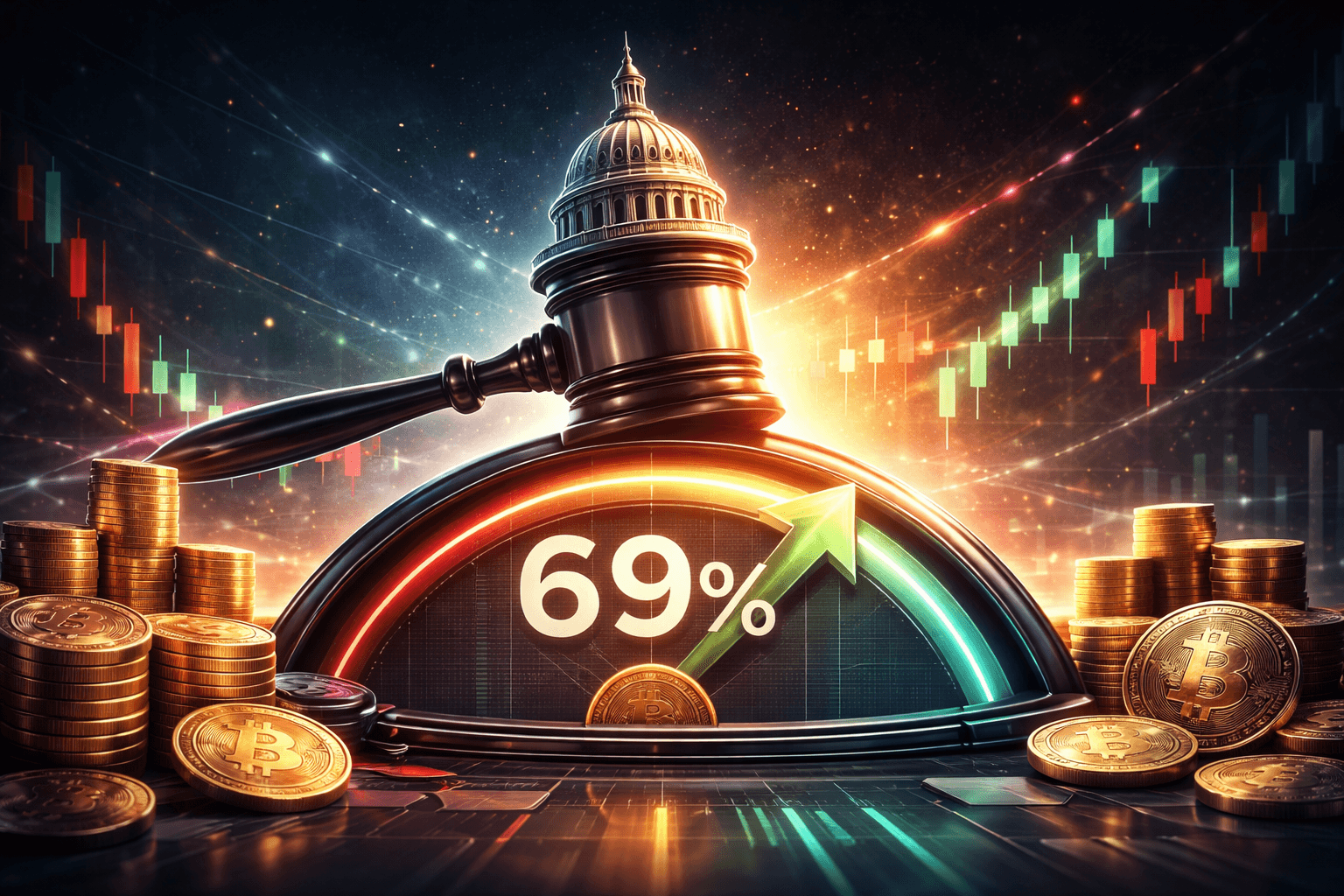 Prediction Markets Price 69% Odds of Trump Being Impeached Before 2028