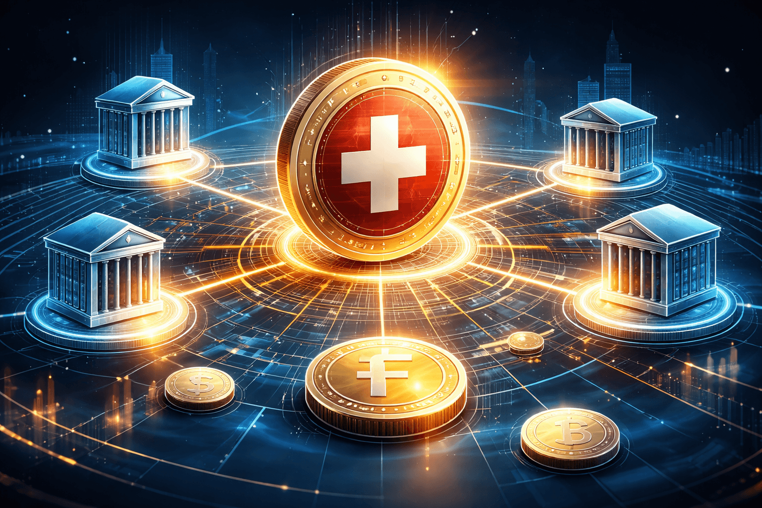 UBS and Five Swiss Banks Partner to Test Swiss Franc Stablecoin