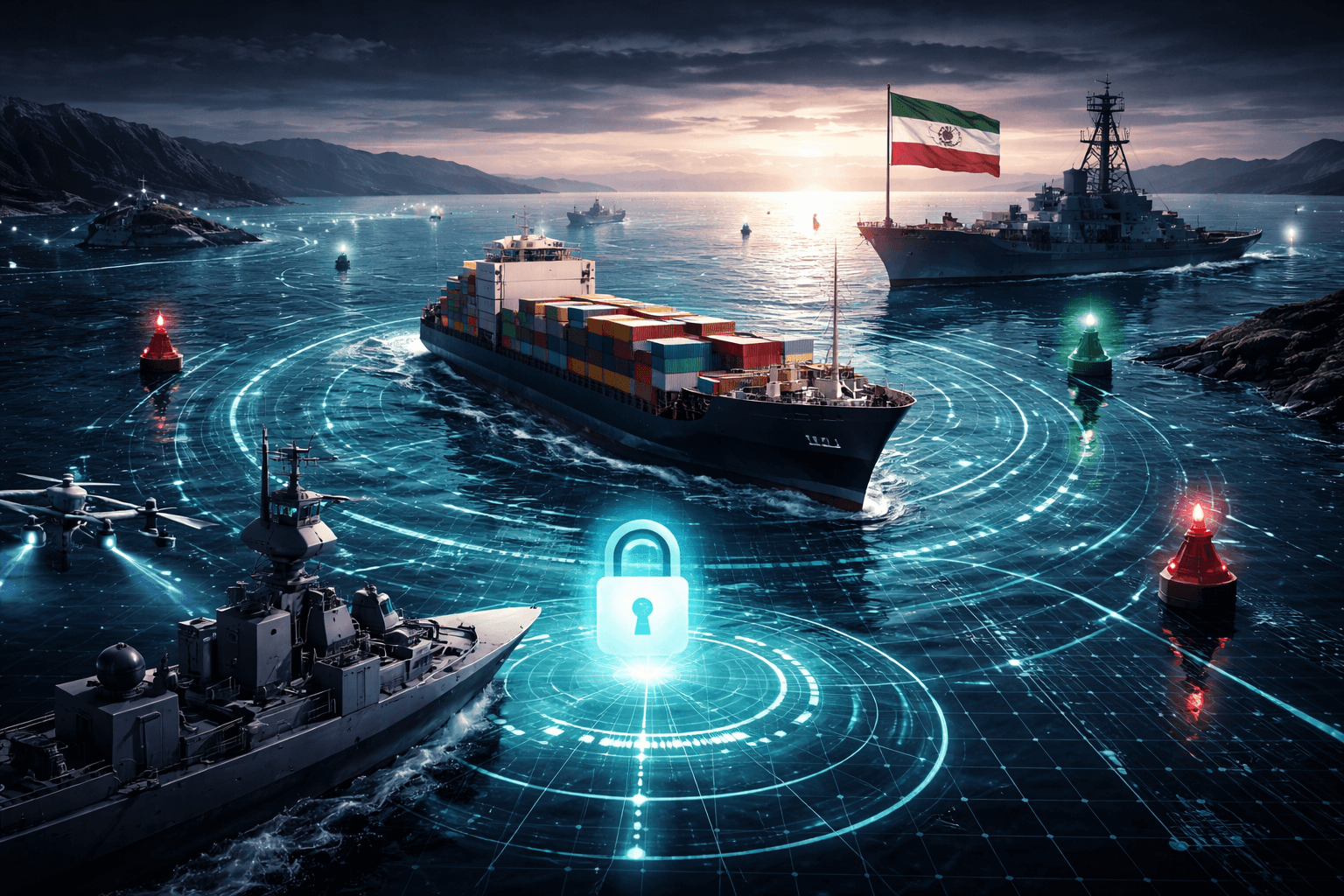 Senior Iranian Official Says Reopened Shipping Routes Still Require Military Coordination