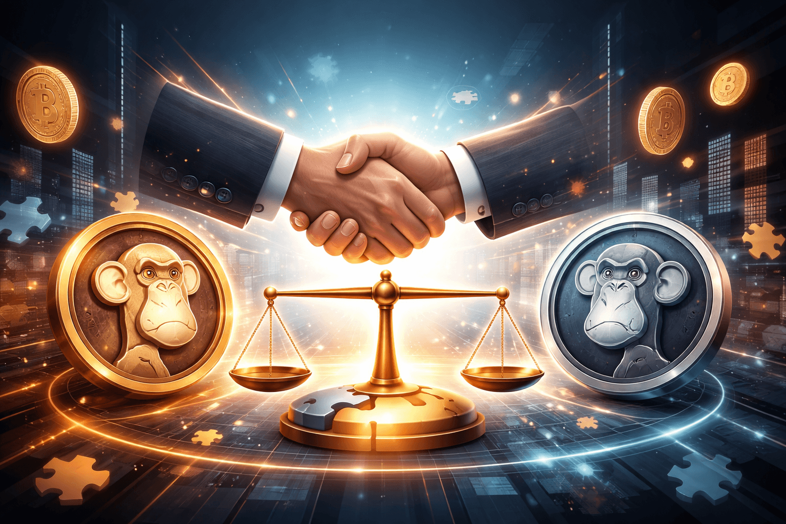 和解成立、Bored Ape Yacht Clubのパロディー主張を巡るRR/BAYC NFT紛争が終結