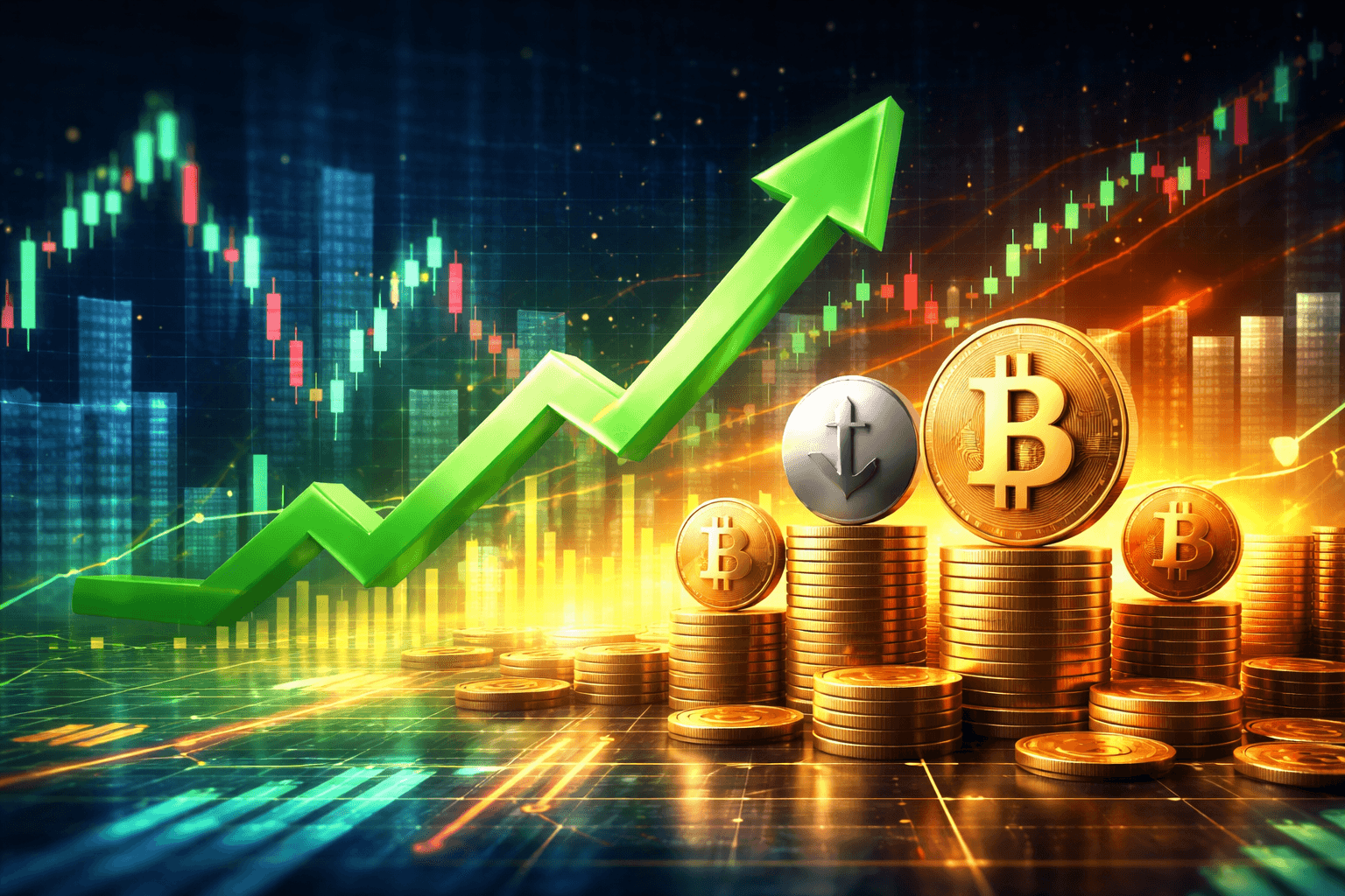U.S. Major Indexes Rise as Crypto-Related Stocks Trade Mixed